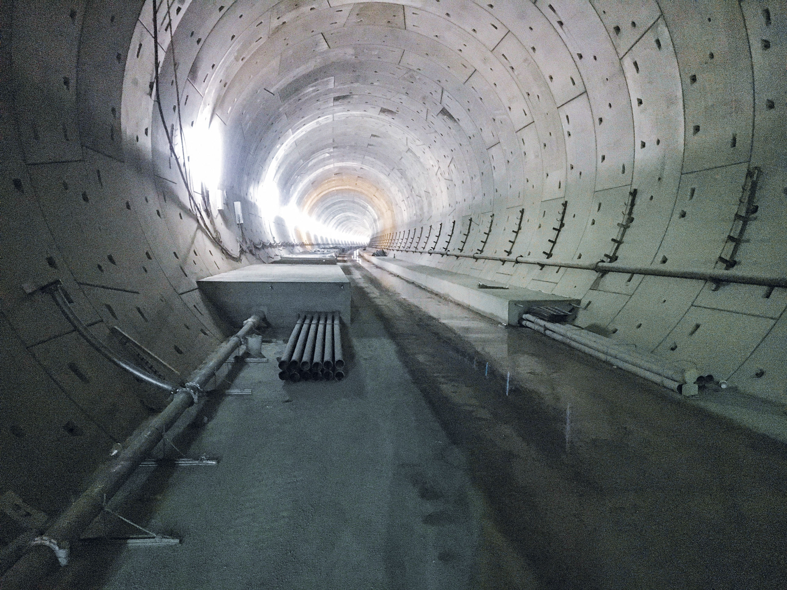 Bosslertunnel, Neubaustrecke Wendlingen-Ulm - Tunnel construction