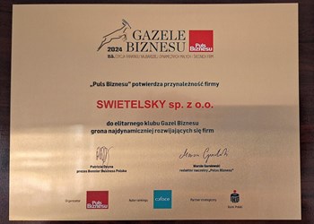 SWIETELSKY LUBLIN wśród najdynamiczniej rozwijających się firm ! - PL