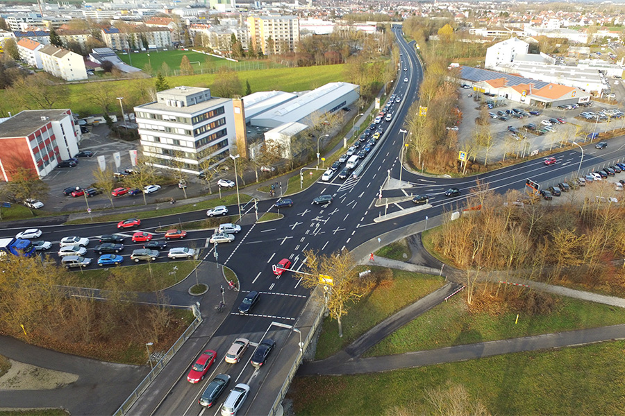 Sanierung B15 Landshut - Road and bridge construction