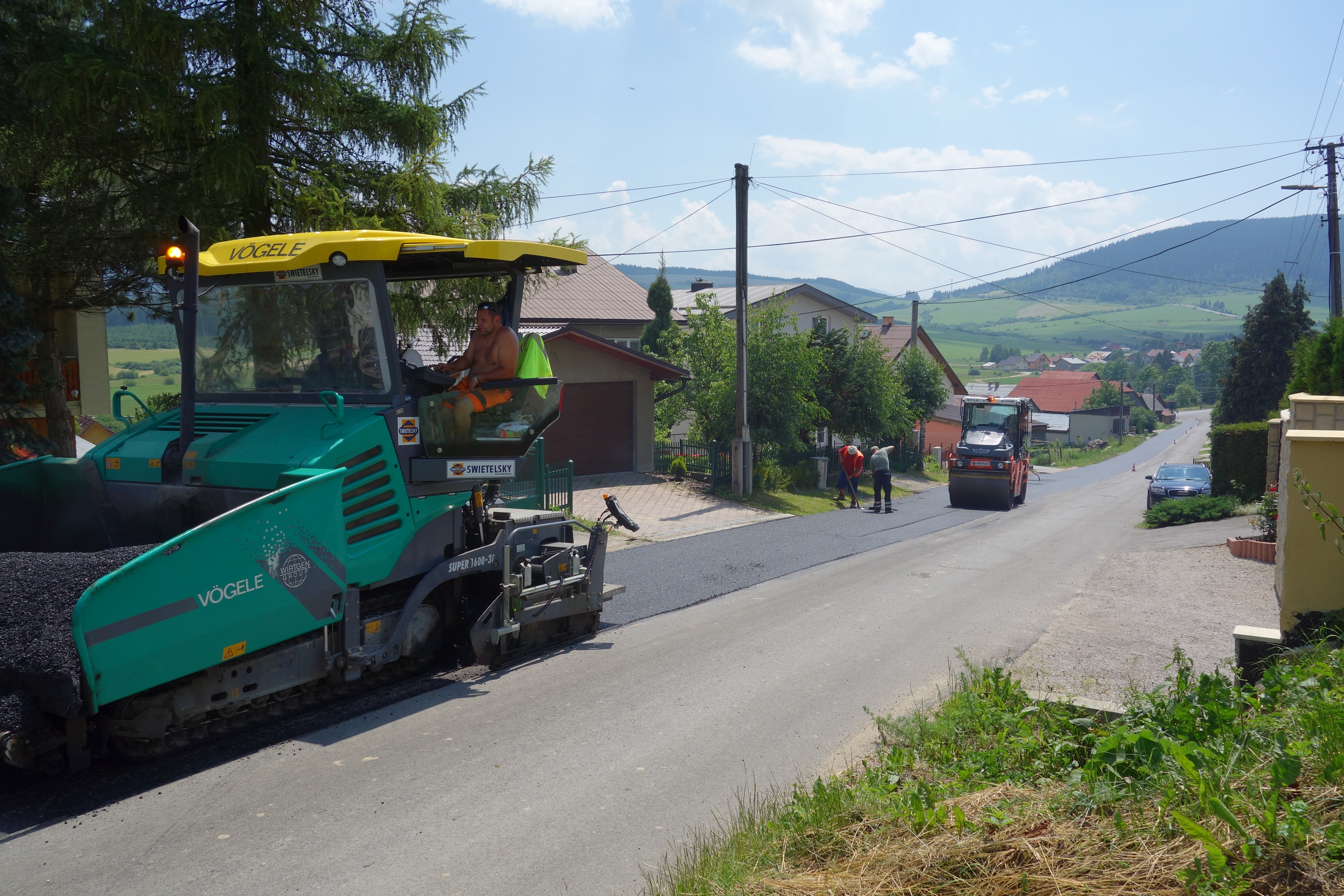 Rekonštrukcia cesty III/2284 Hruštín - Vaňovka - Road and bridge construction