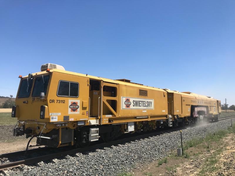 ARTC Hunter Valley Resurfacing - Railway construction