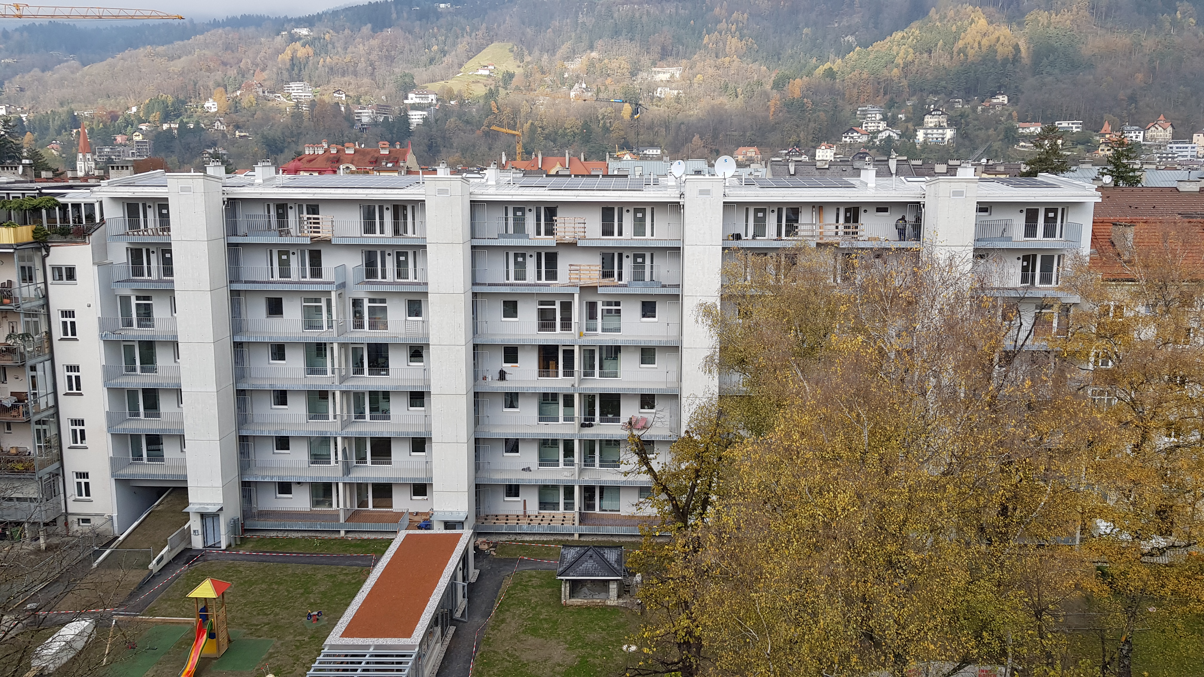 Bauvorhaben Schubertblock-Mozartstraße - Building construction