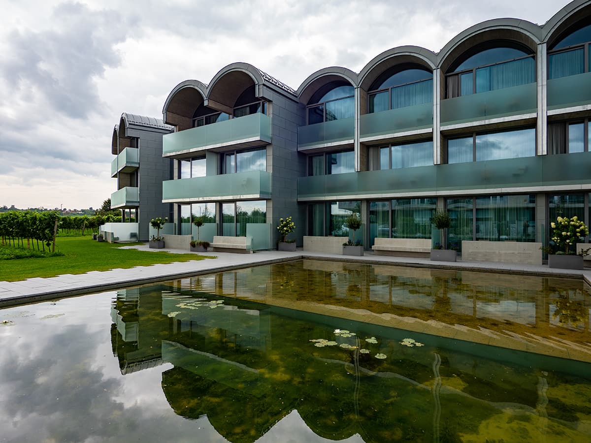 Hotel Loisium Langenlois - Building construction