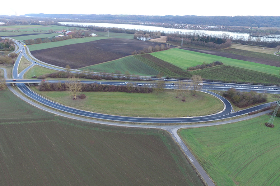 Sanierung B15 Landshut - Road and bridge construction