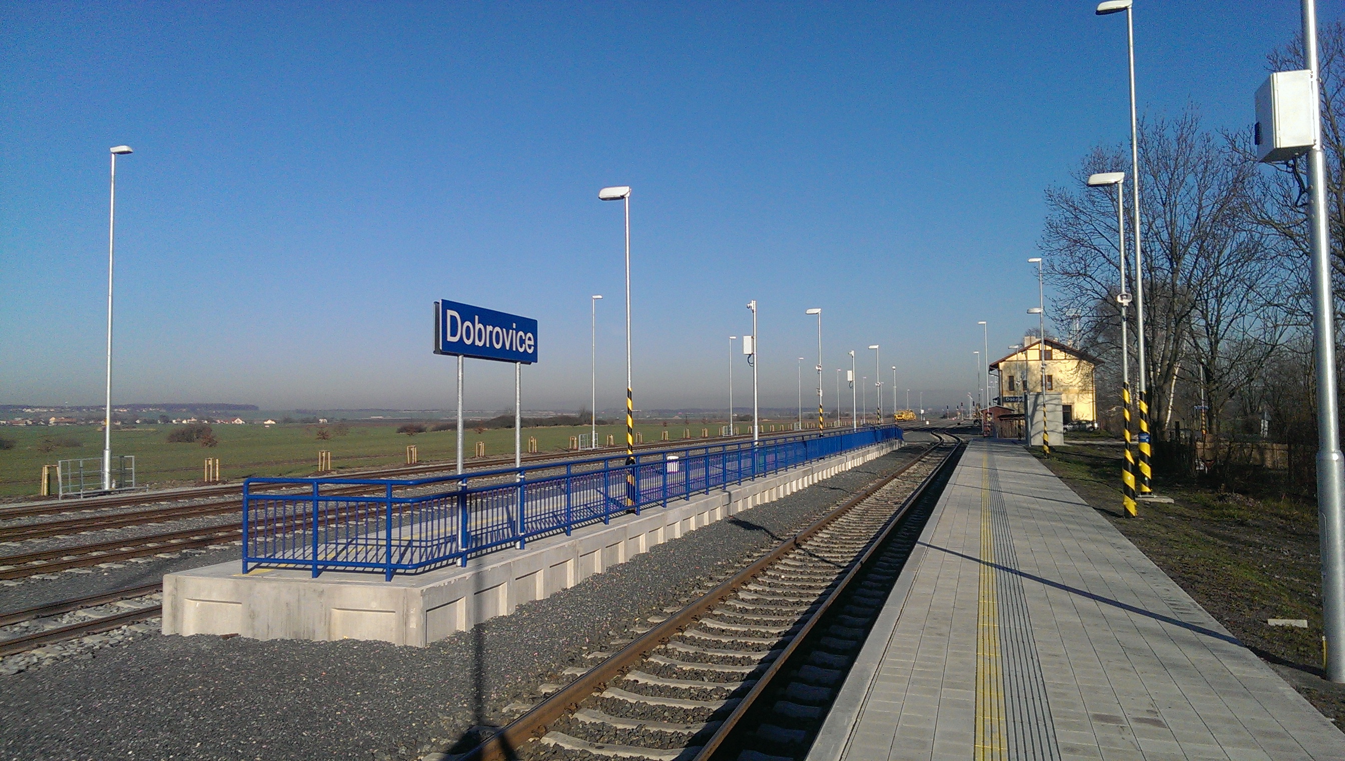 Zvýšení kapacity trati Nymburk – Mladá Boleslav, 1. stavba - Railway construction