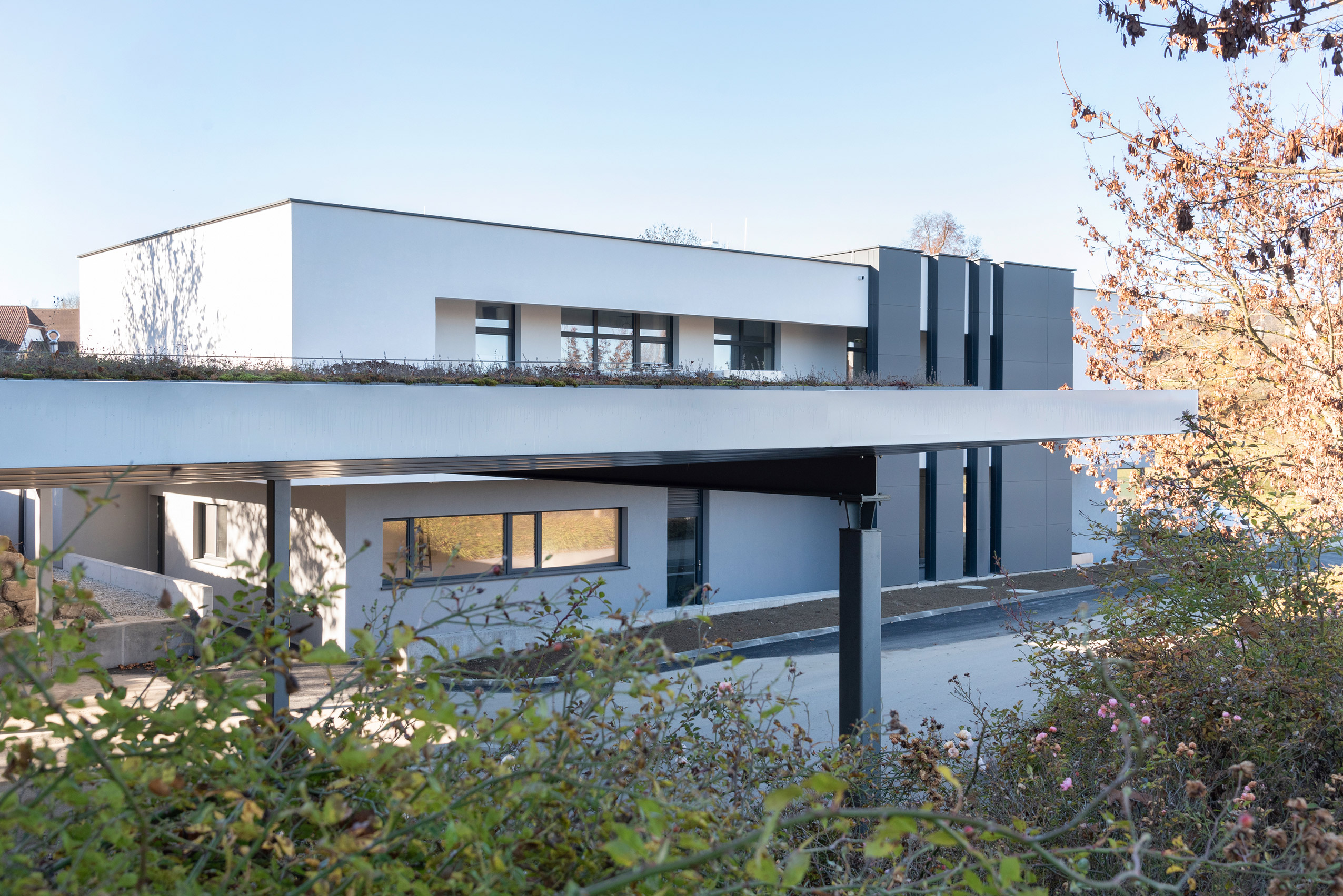 Gesundheits- und Krankenpflegeschule, Zwettl - Building construction