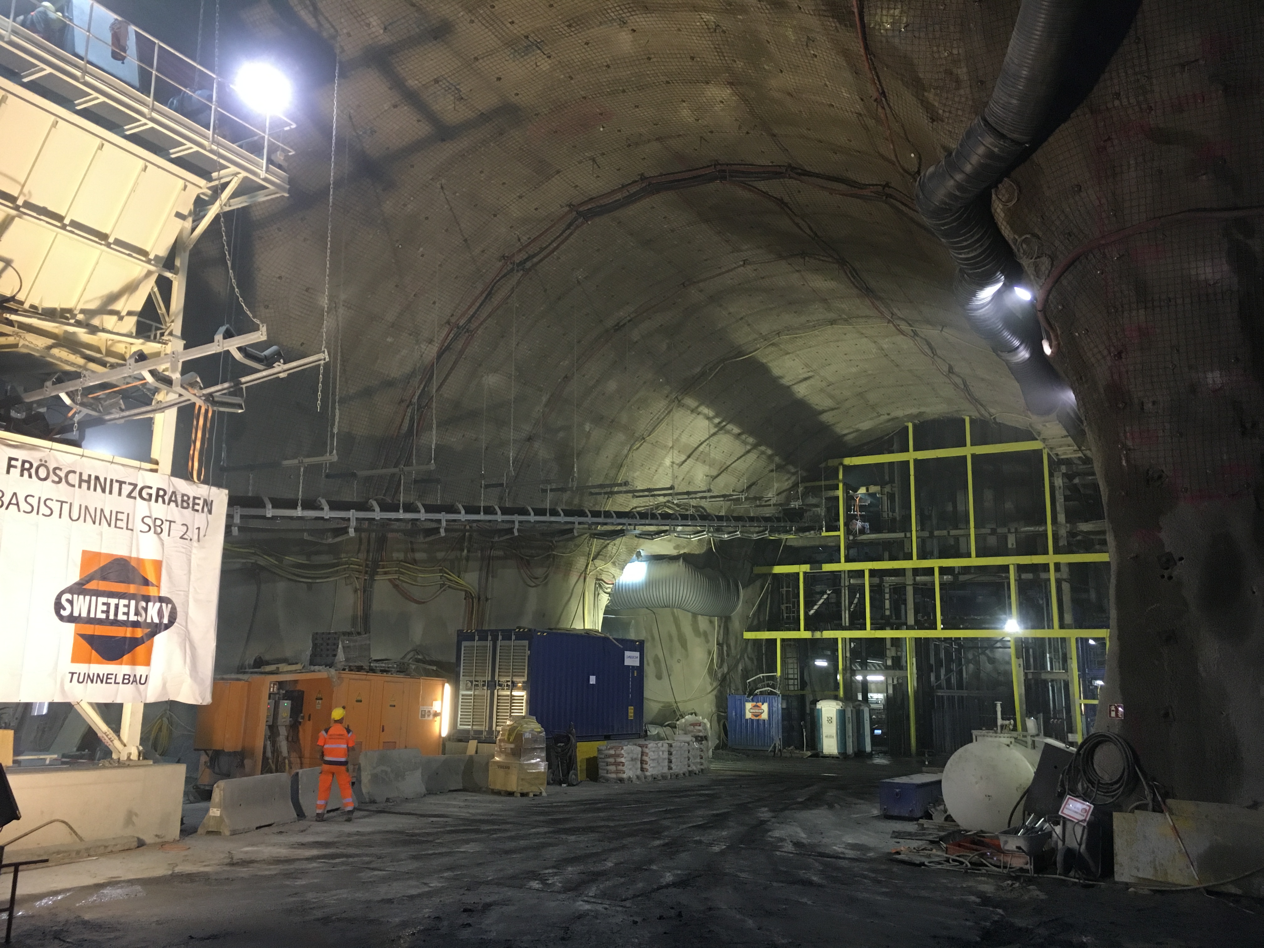 Semmering Basistunnel - SBT 2.1 Fröschnitzgraben - Tunnel construction