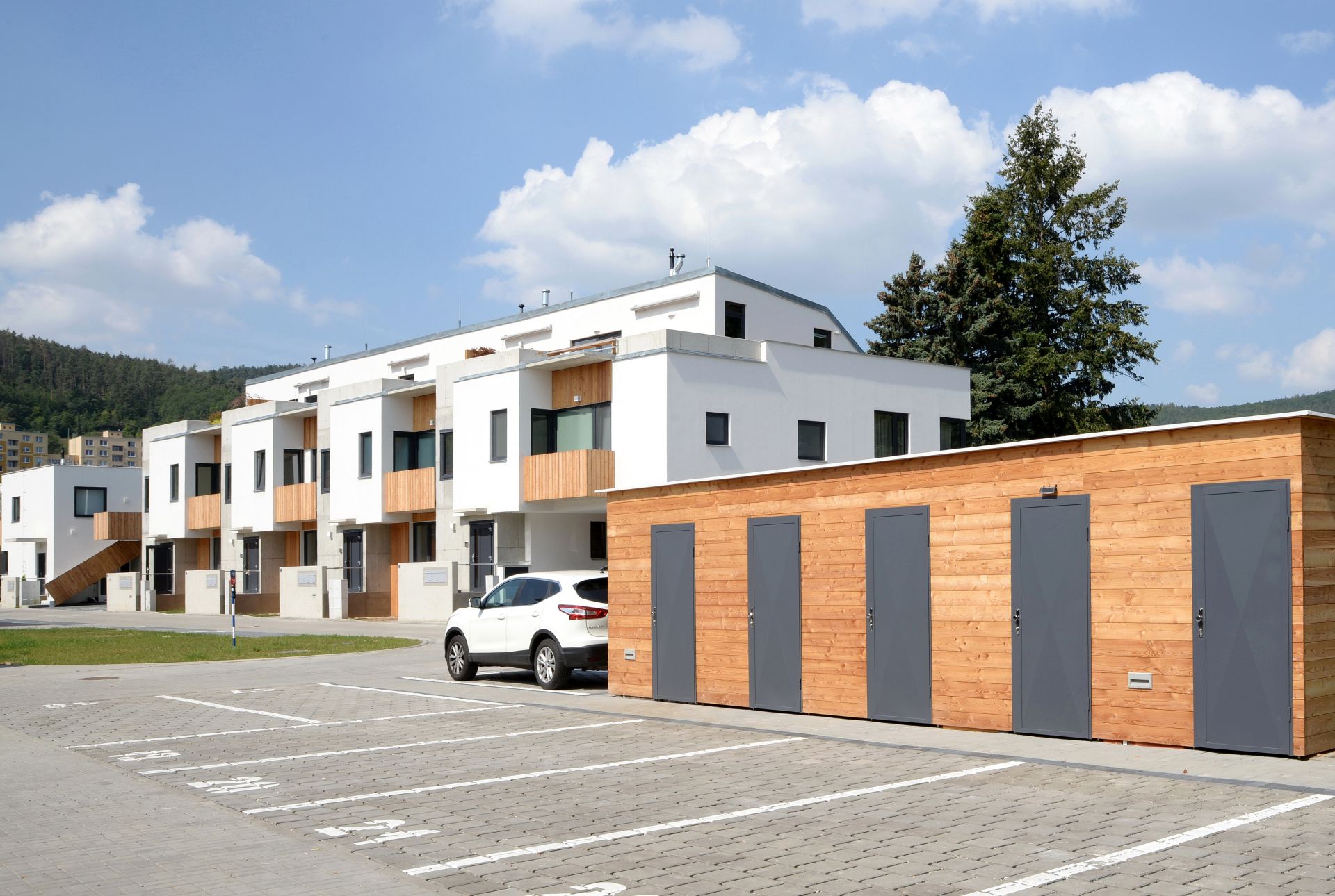 Brno – novostavba rodinných domů Jundrovské zahrady (II. etapa) - Building construction
