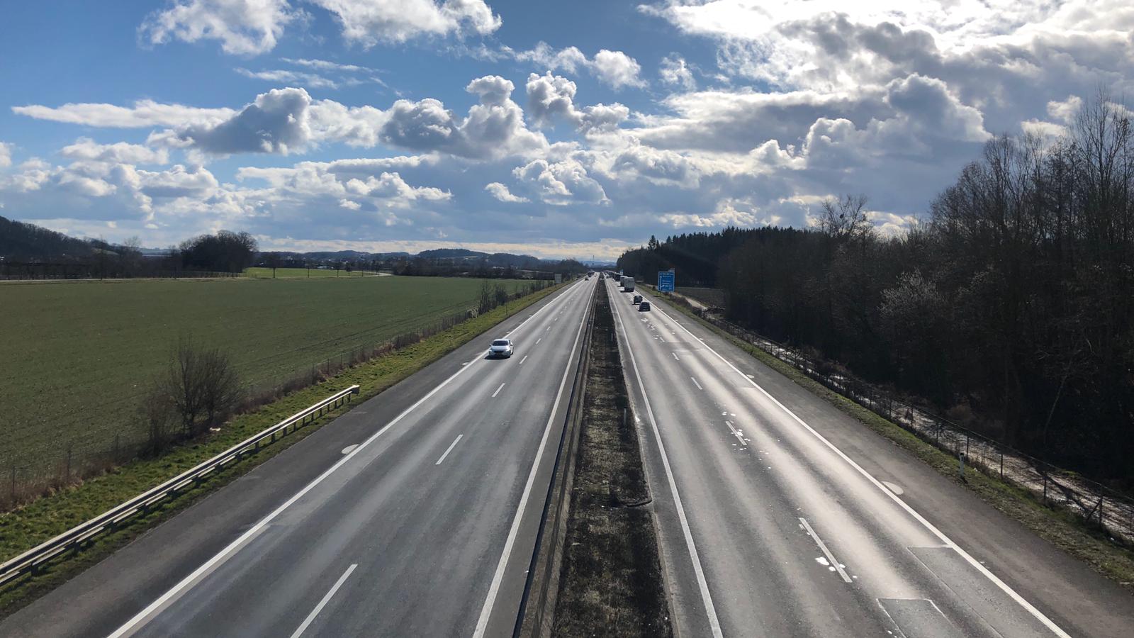 A08 Innkreisautobahn AST Ort - AST Suben - Road and bridge construction