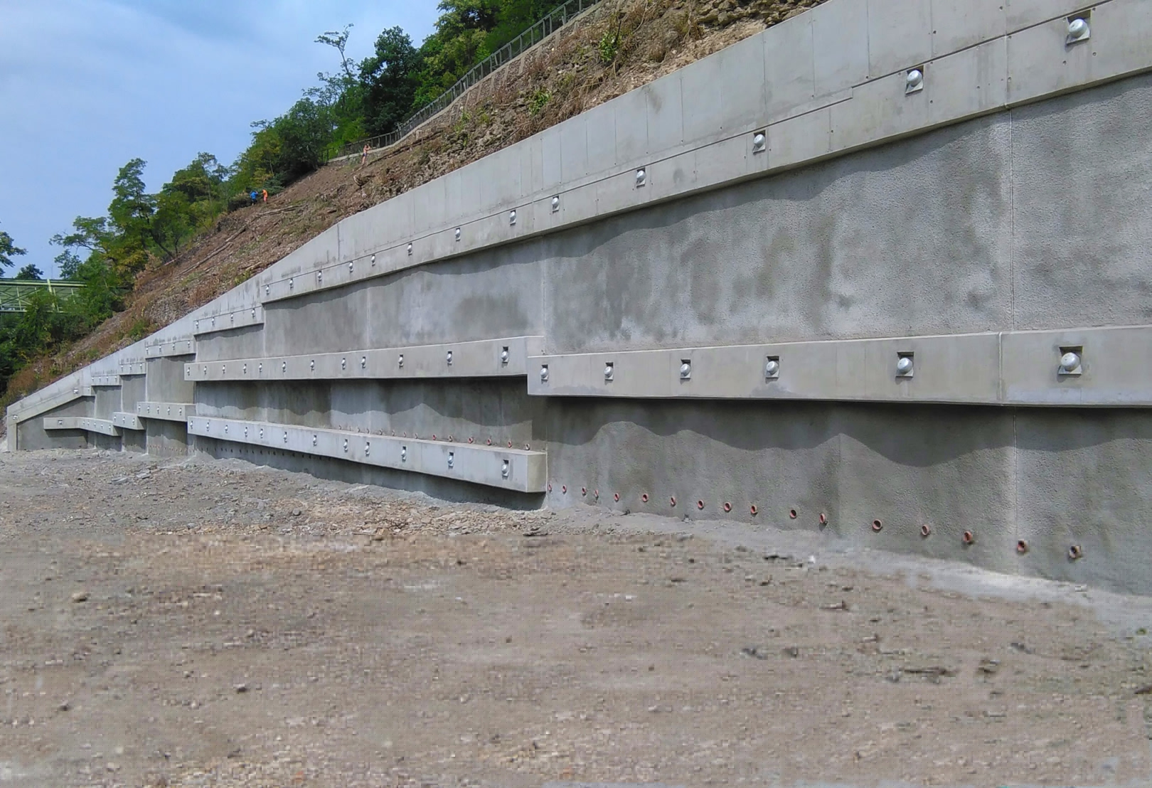 ZOO Praha - revitalizace svahu nad expozicí vzácných papoušků - Civil engineering