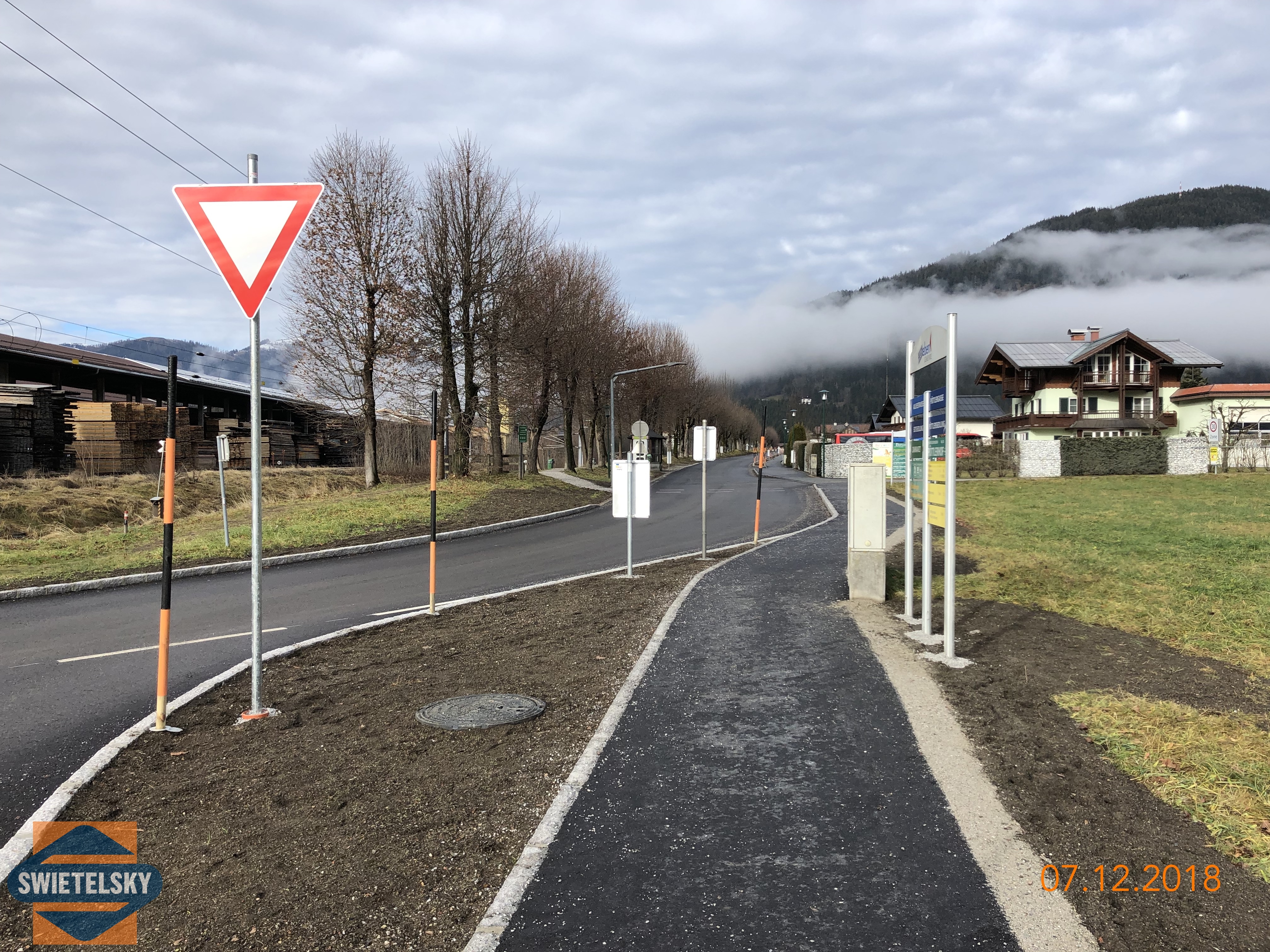 Alleestraße Eben/Pongau - Road and bridge construction