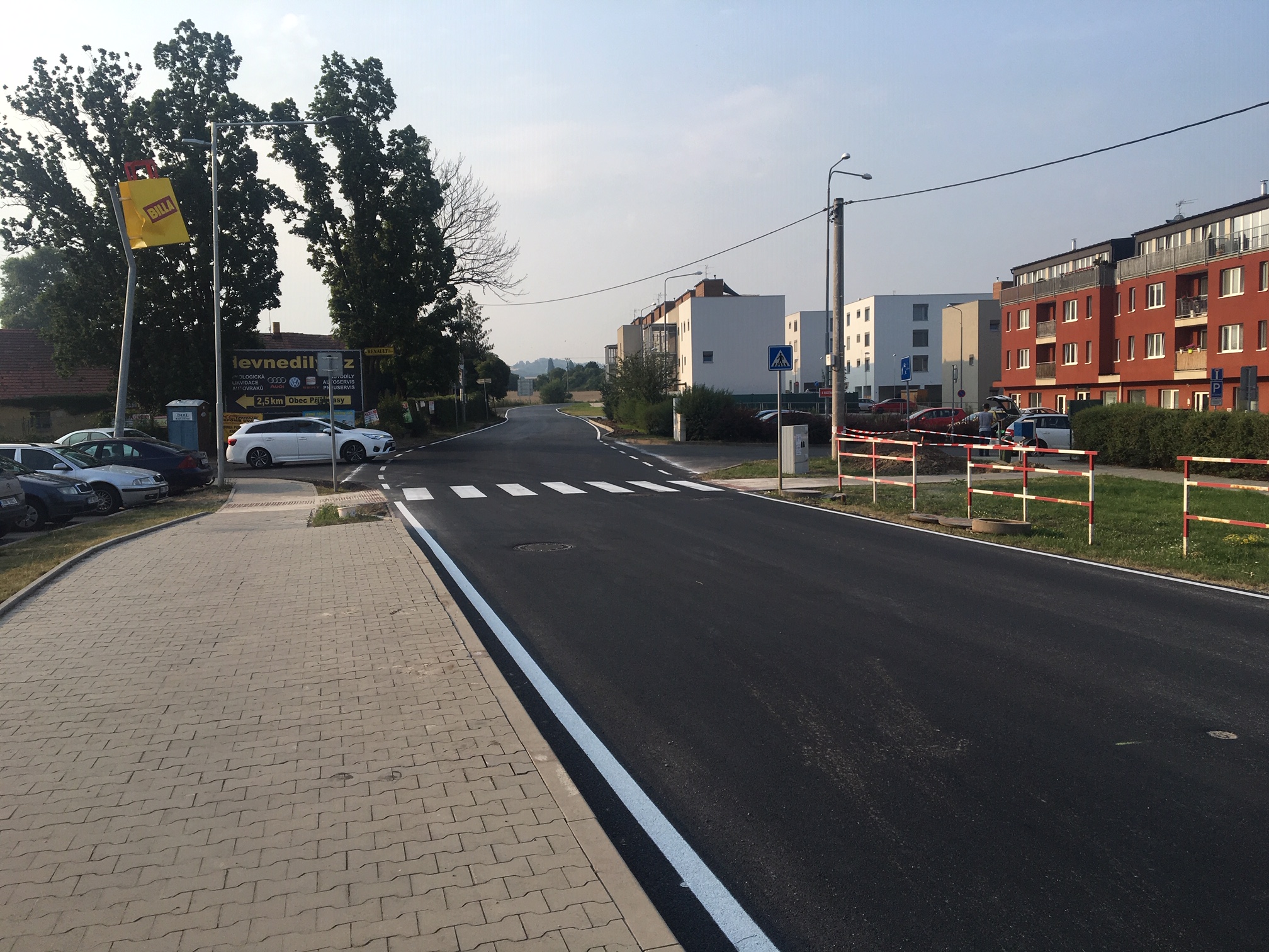 Úvaly II/101 - průtah         - Road and bridge construction