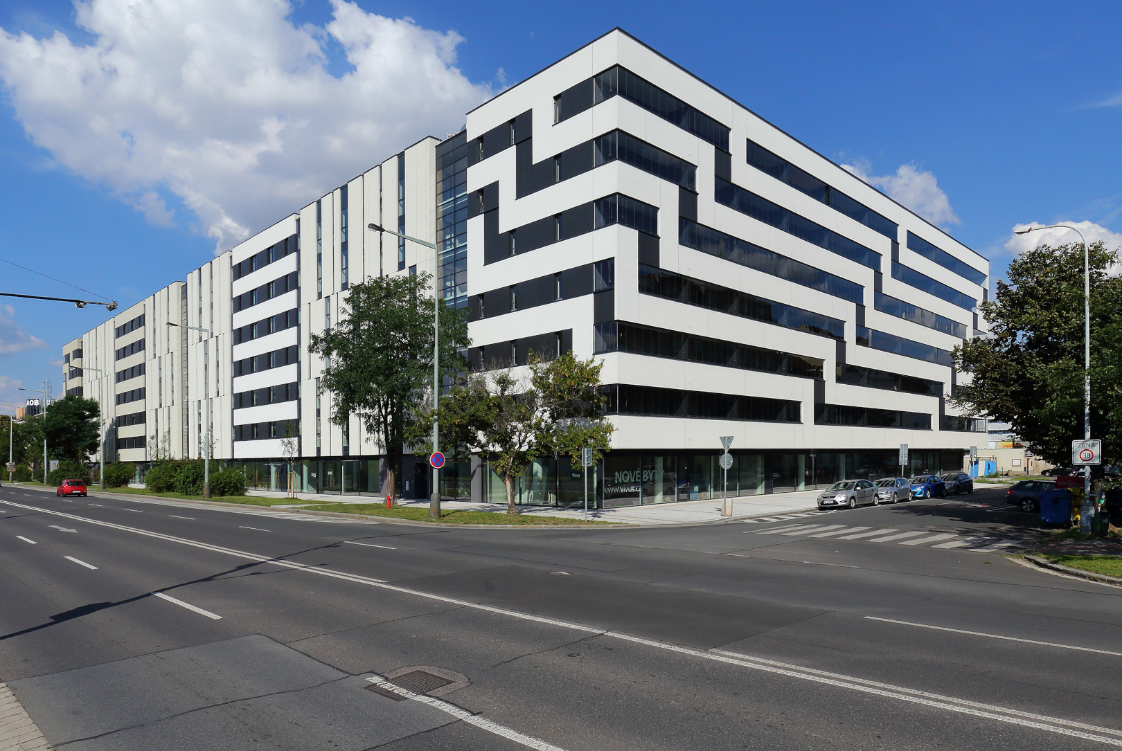 Praha 7 – obytný soubor Vivus Argentinská - Building construction