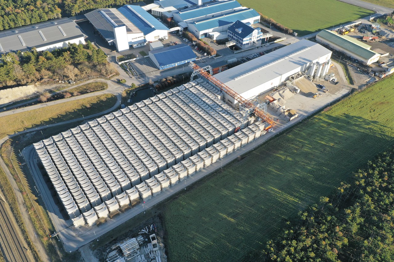 Tübbingwerk, Neunkirchen - Tunnel construction Tübbingwerk, Neunkirchen - Tunnel construction