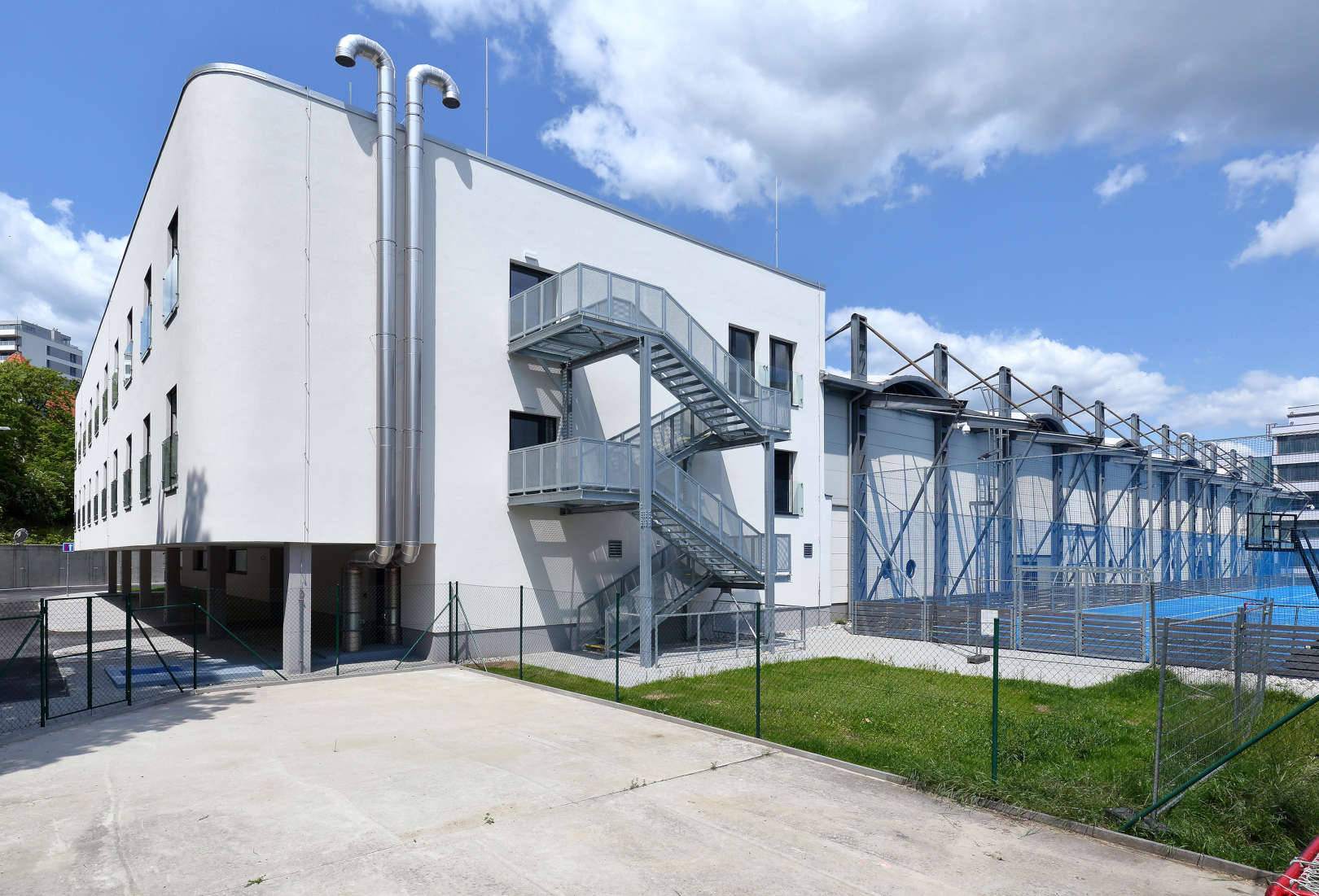 Plzeň – ubytovací zařízení u zimního stadionu - Building construction