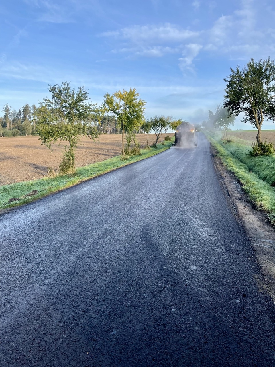 Silnice III/11129, Smilovice – křižovatka se silnicí III/33512 - Road and bridge construction