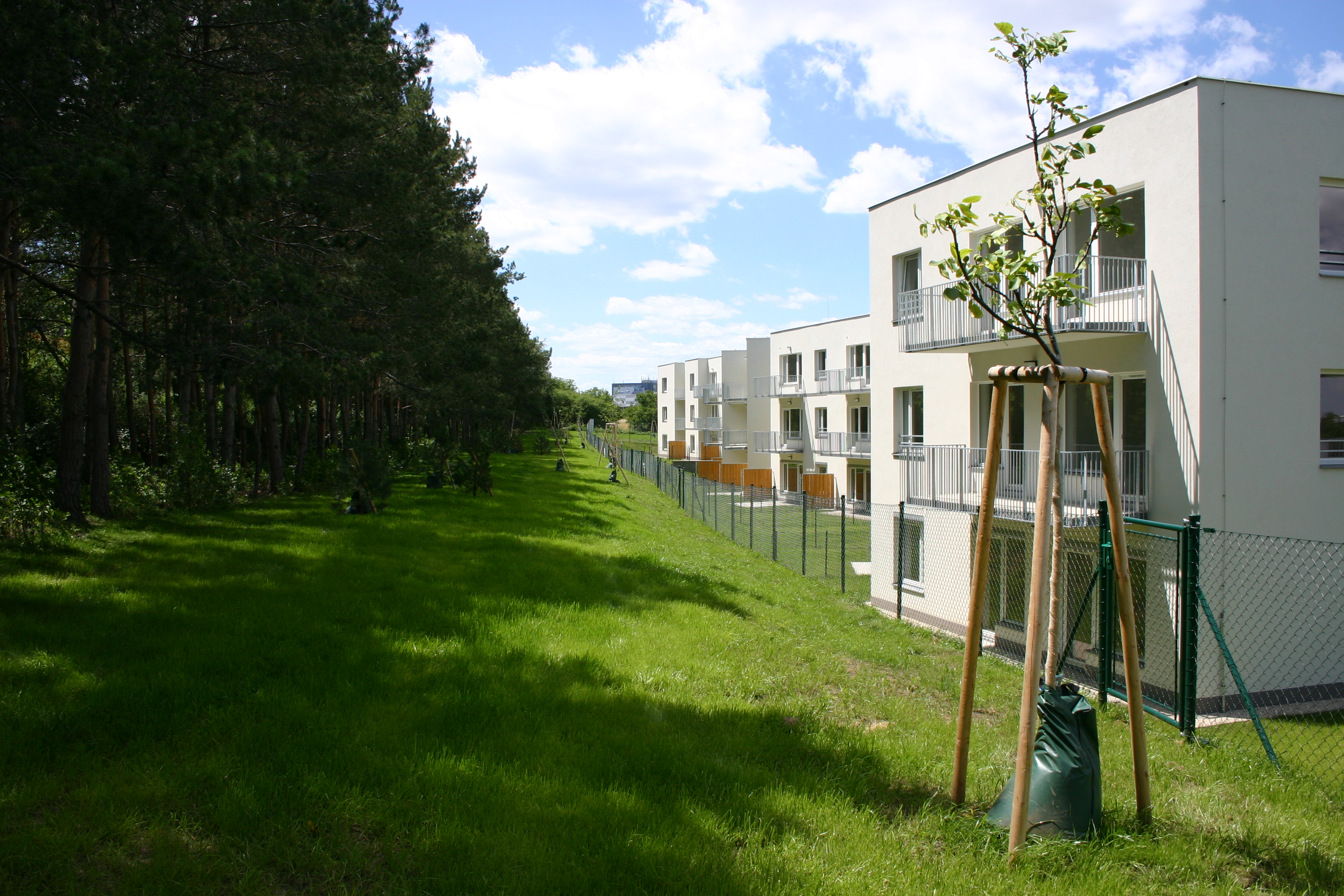 Rezidence Štěrboholy - Building construction