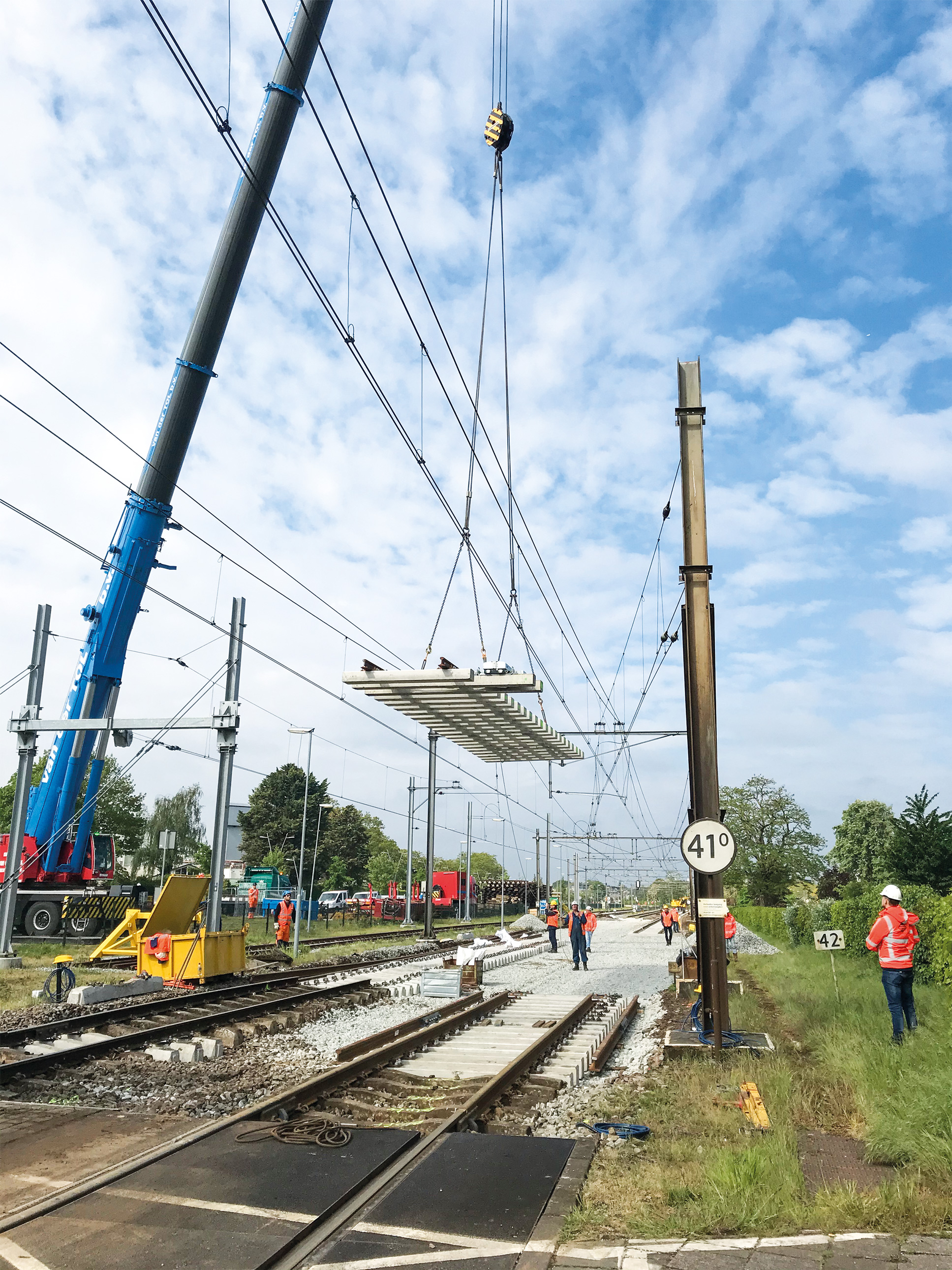 Wissel Nijmegen - 's-Hertogenbosch - Railway construction