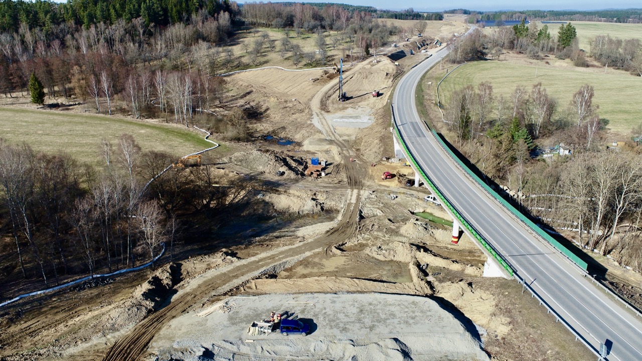 Výstavba dálnice D3 v úseku Nažidla – Dolní Dvořiště - CZ