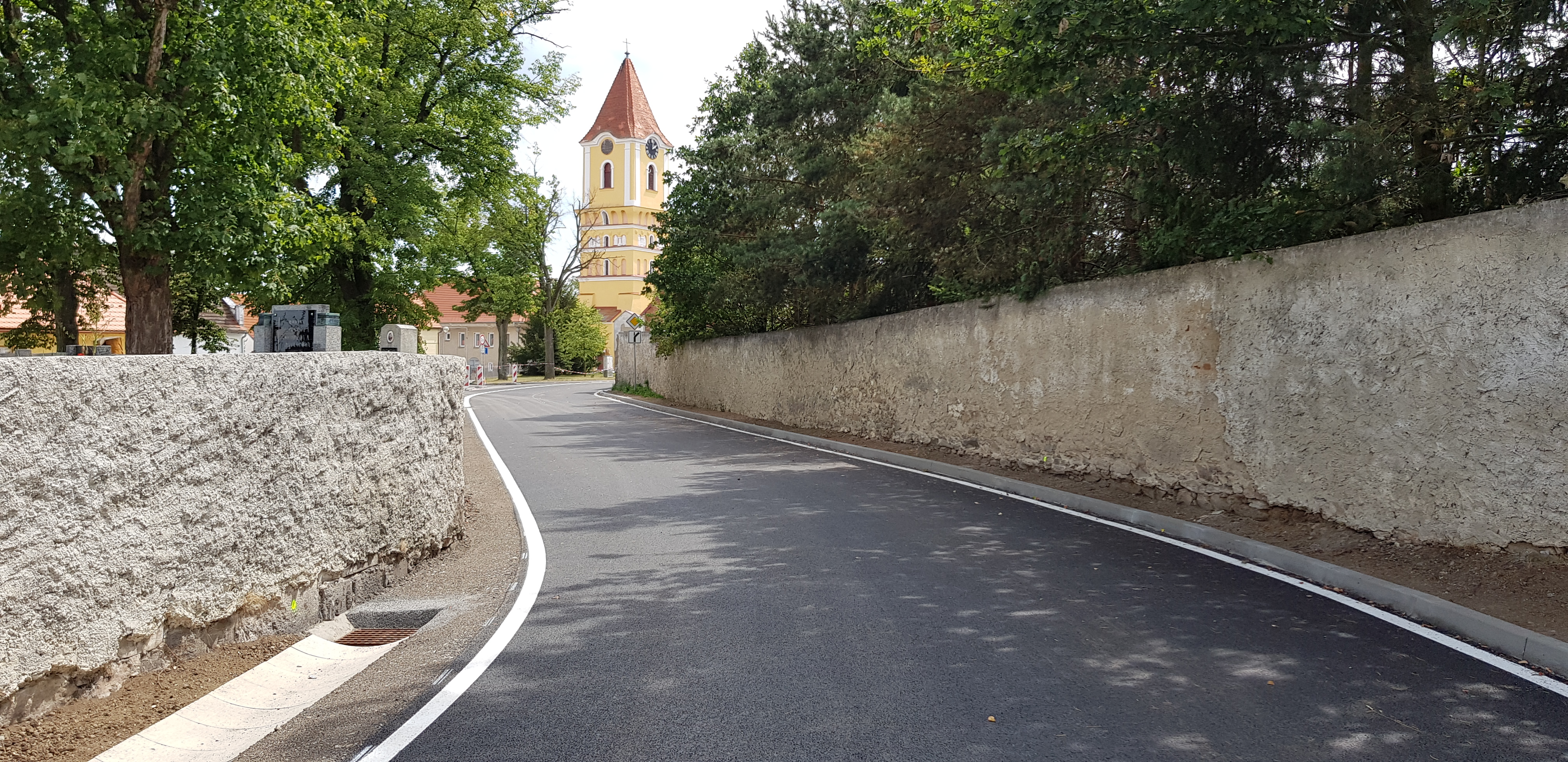Silnice III/02218, Katovice – rekonstrukce             - Road and bridge construction