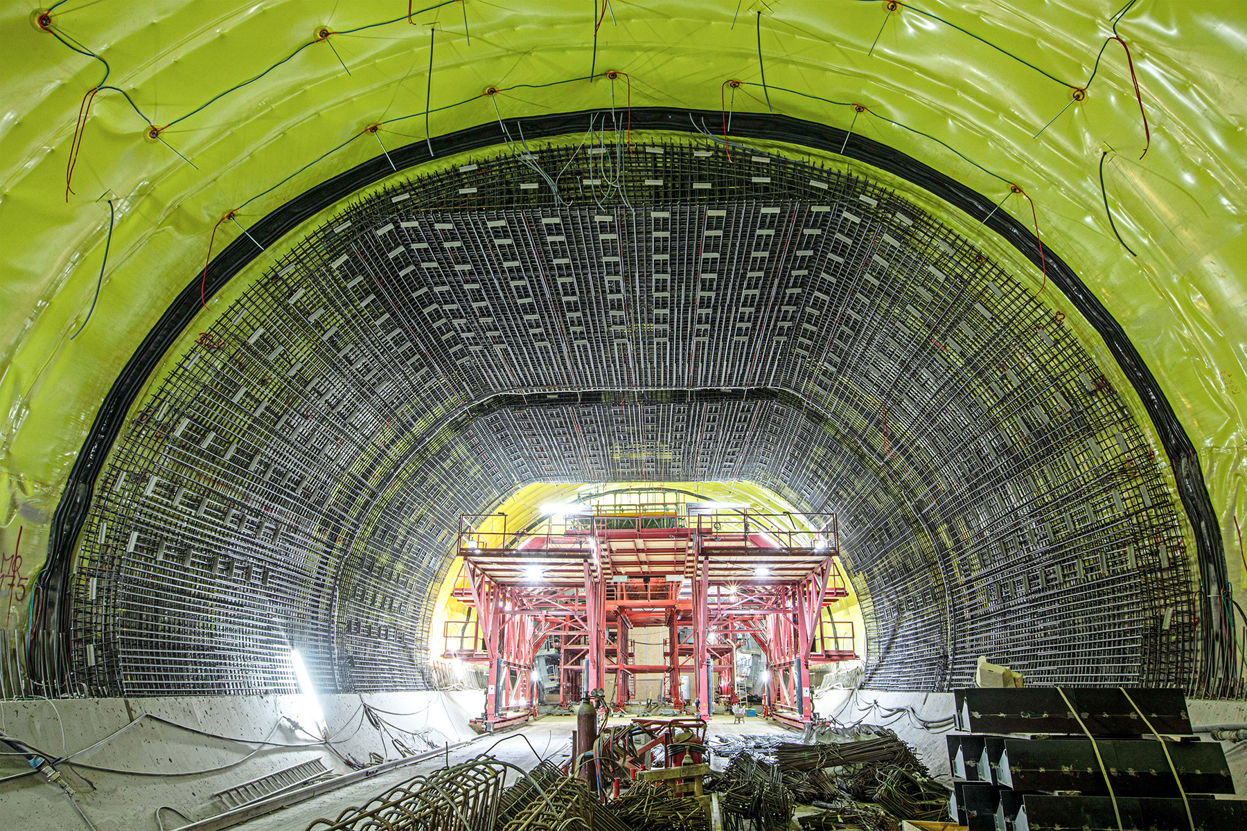 Stuttgart 21-Tunnel, Stuttgart - Tunnel construction