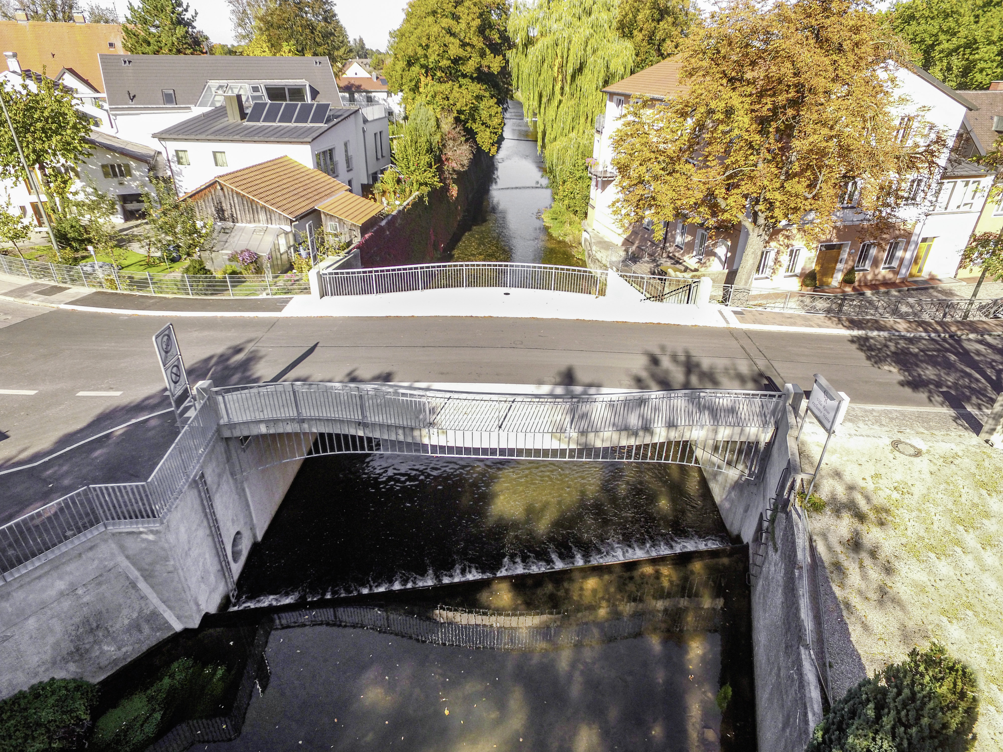 Brückenbau, Fehlbachbrücke, Erding - Road and bridge construction