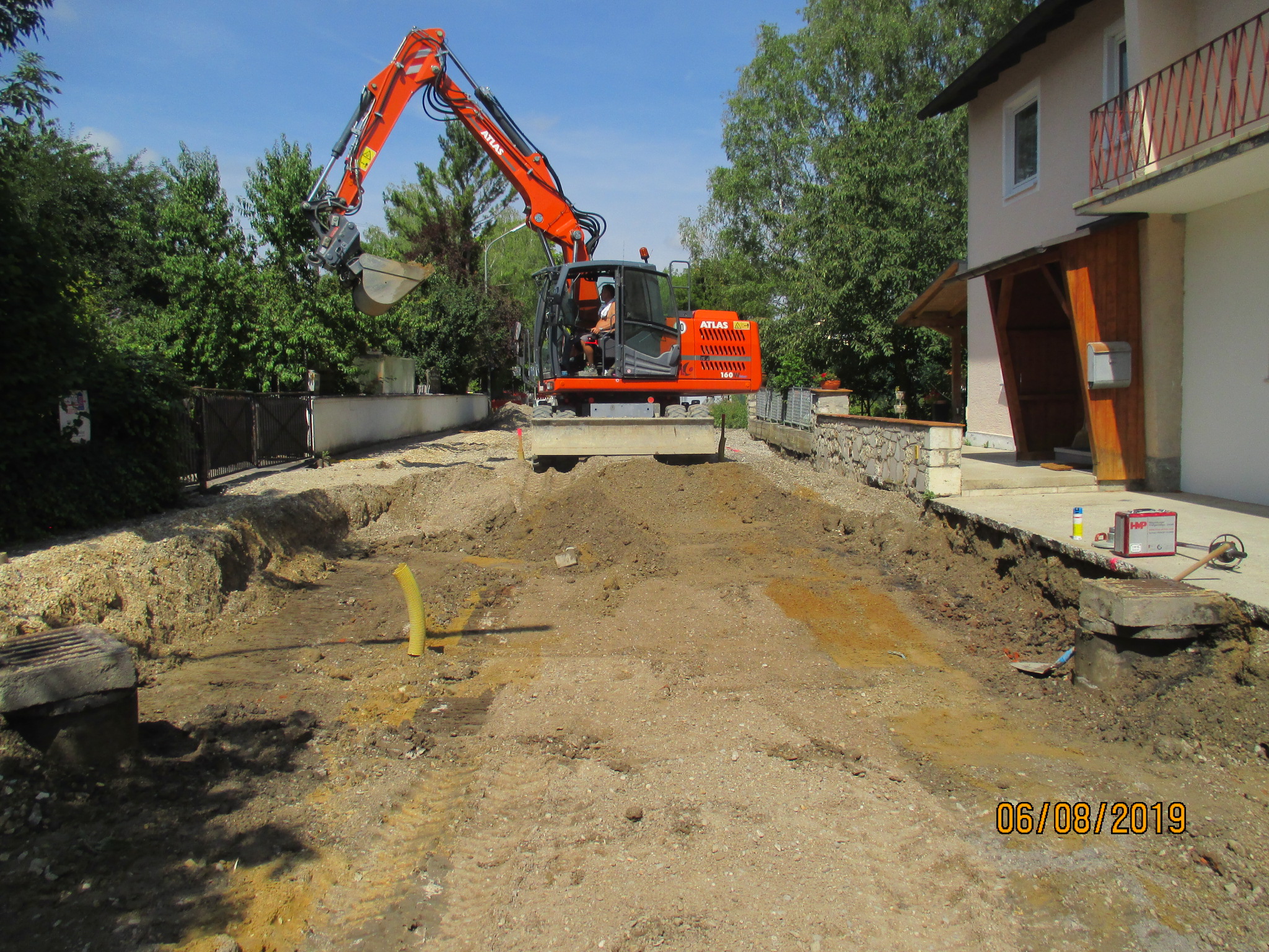 Erneuerung der Hartacker- und Waldstraße - Stadt Vohburg - Civil engineering