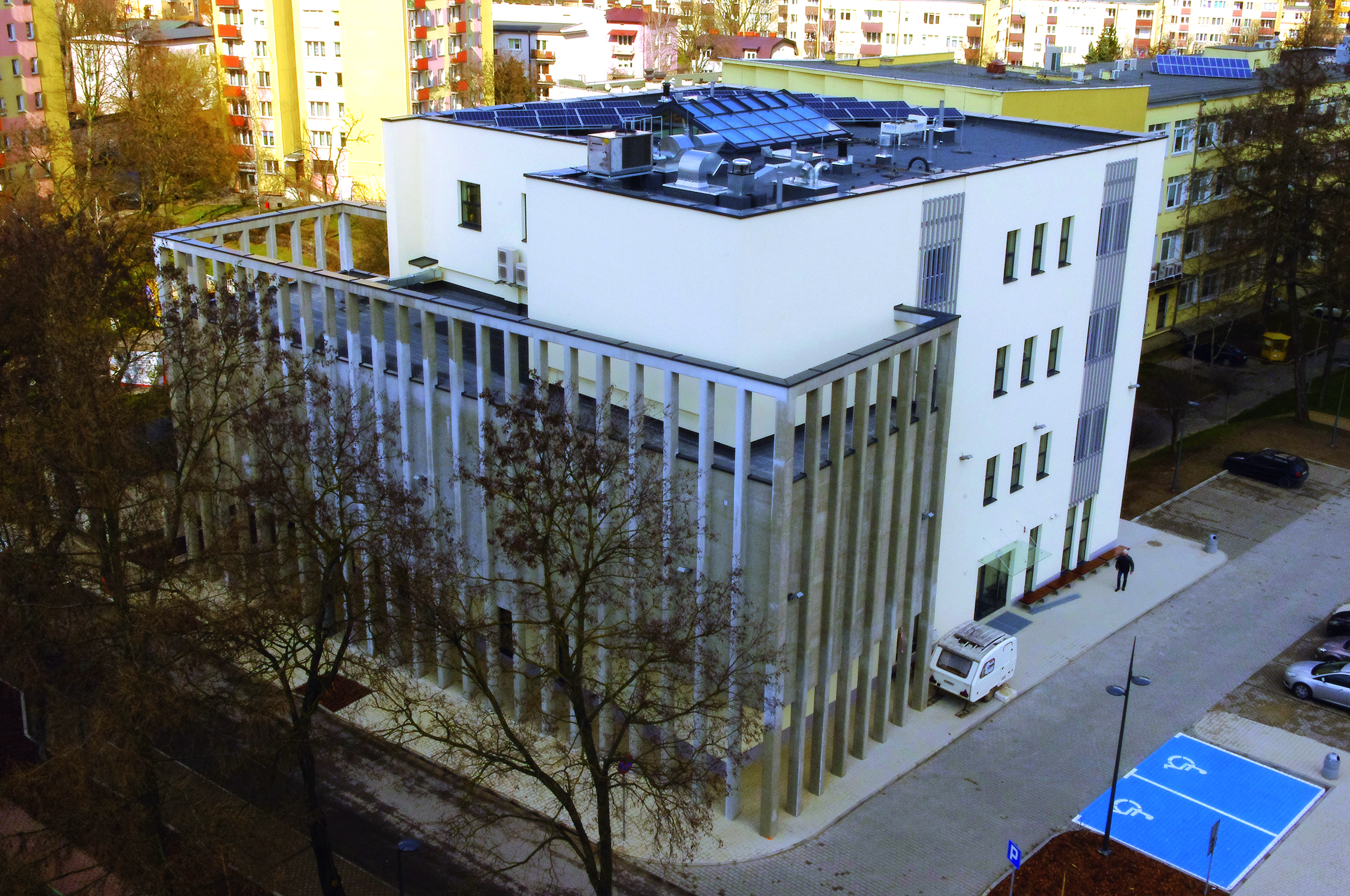 Centrum Technologii Informatycznych dla Politechniki Lubelskiej w Lublinie - Building construction