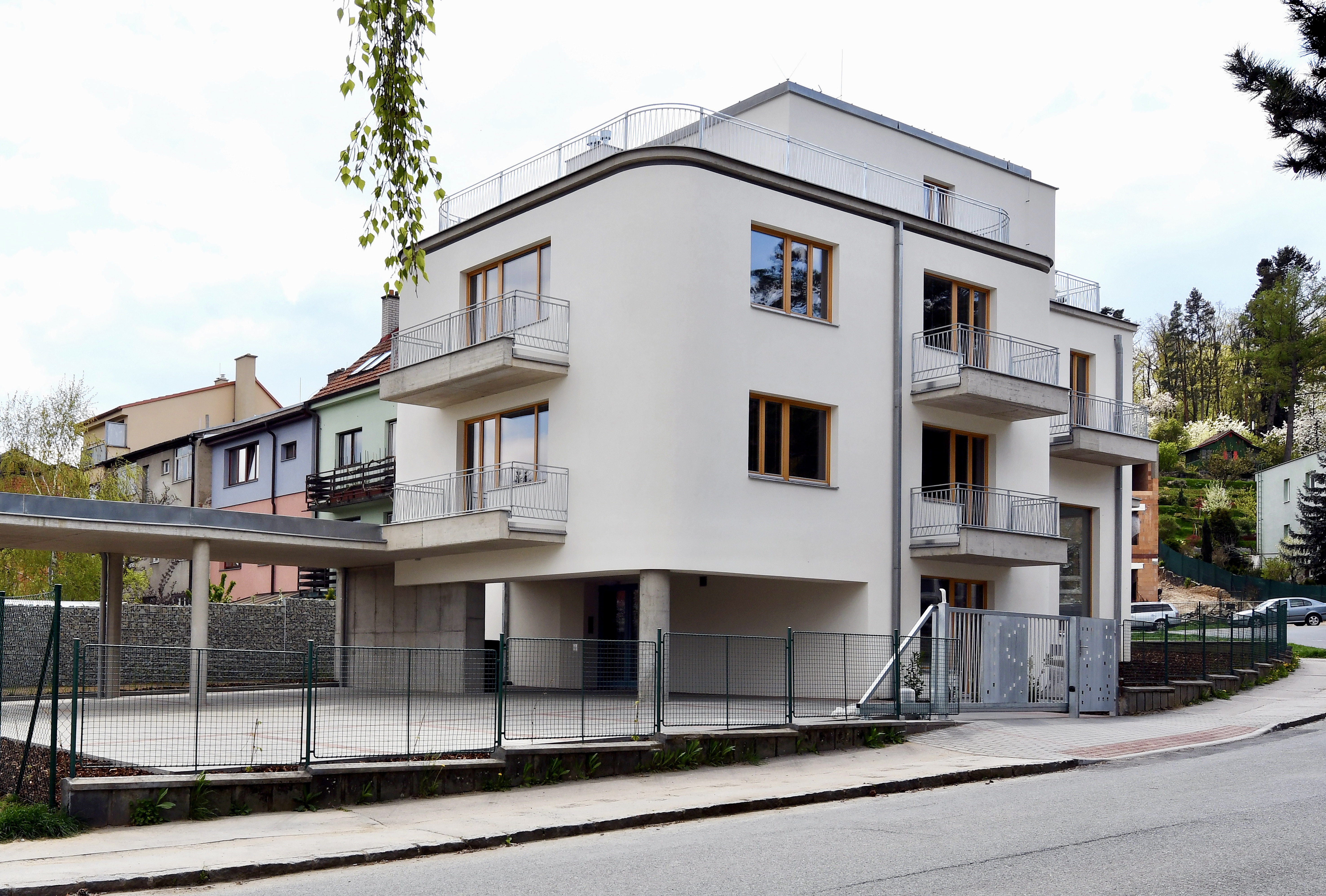 Brno-Jundrov – rekonstrukce Domu pro seniory - Building construction