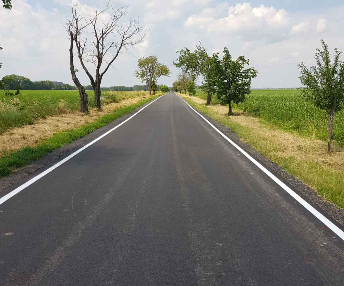 Silnice III/12536 – rekonstrukce úseku Červený Hrádek – Solopysky - Road and bridge construction