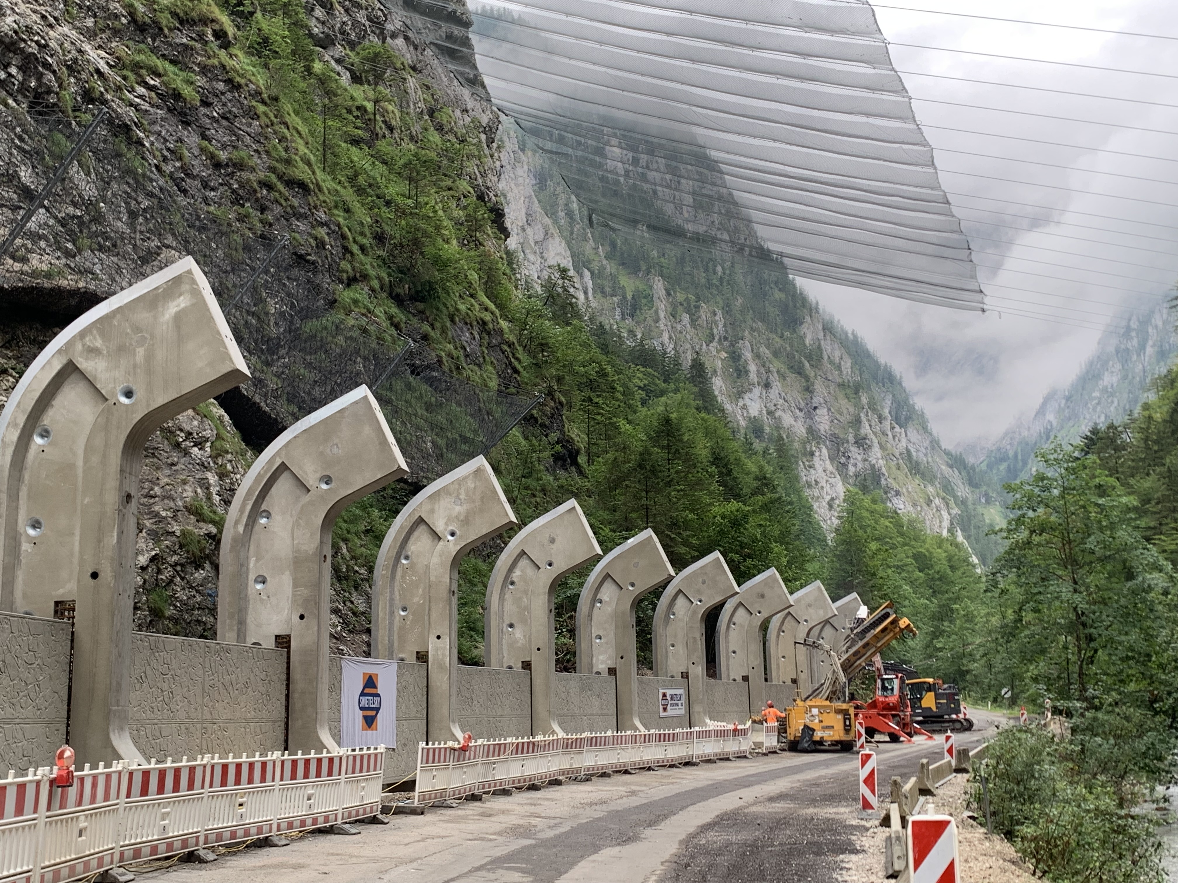 L127 Radmerstraße - Steinerne Jungfrau - Civil engineering