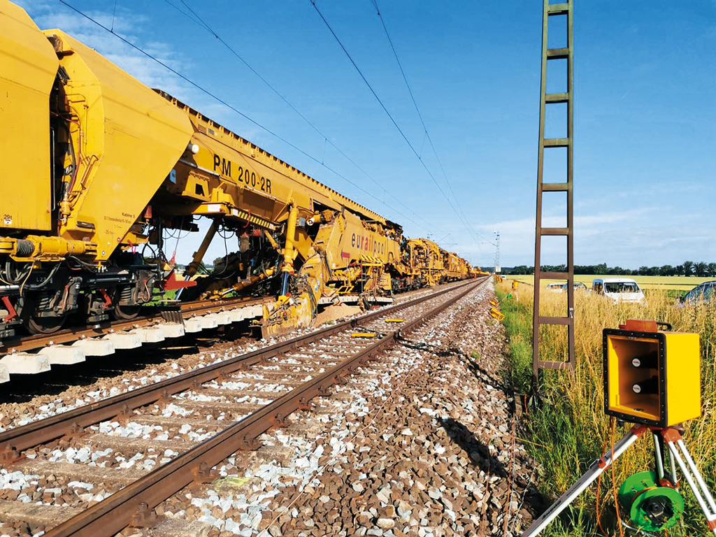 Gleiserneuerung, Obertraubling – Mangolding - Railway construction