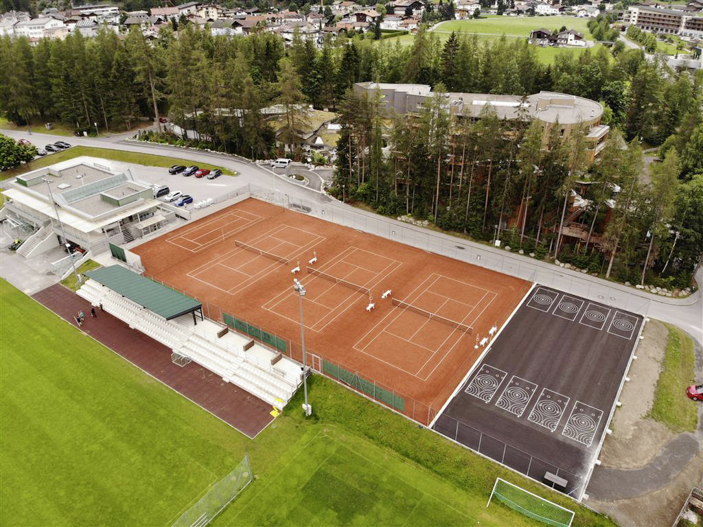 Tennisplatz, Längenfeld - Civil engineering