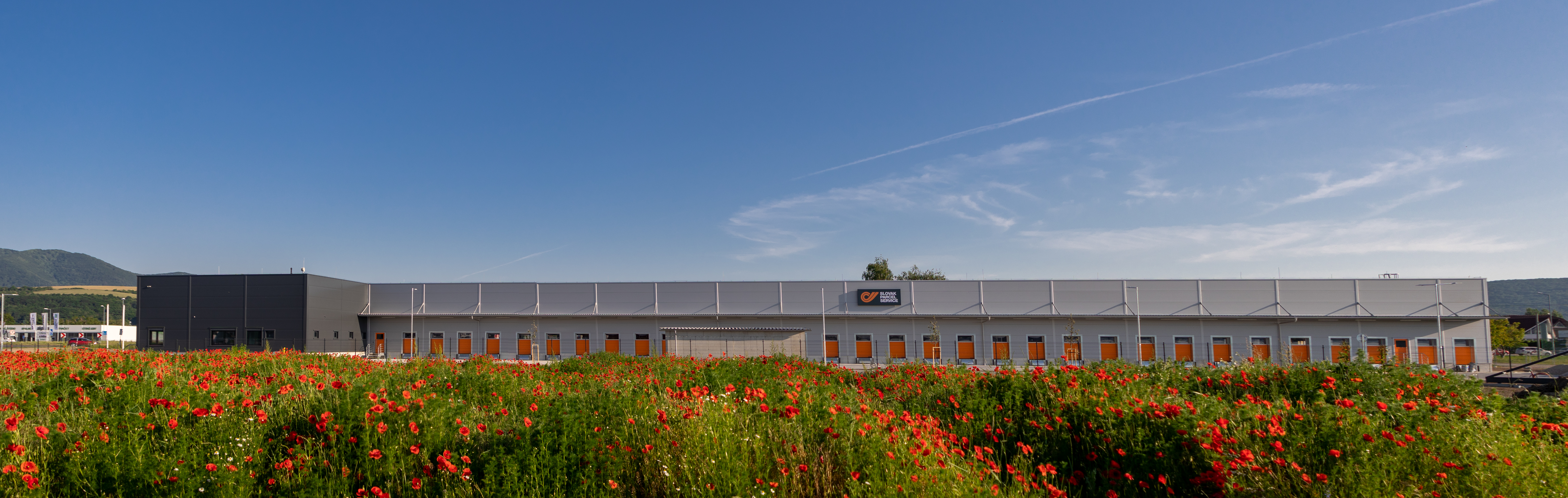 Logistické centrum SPS Trenčín - Building construction