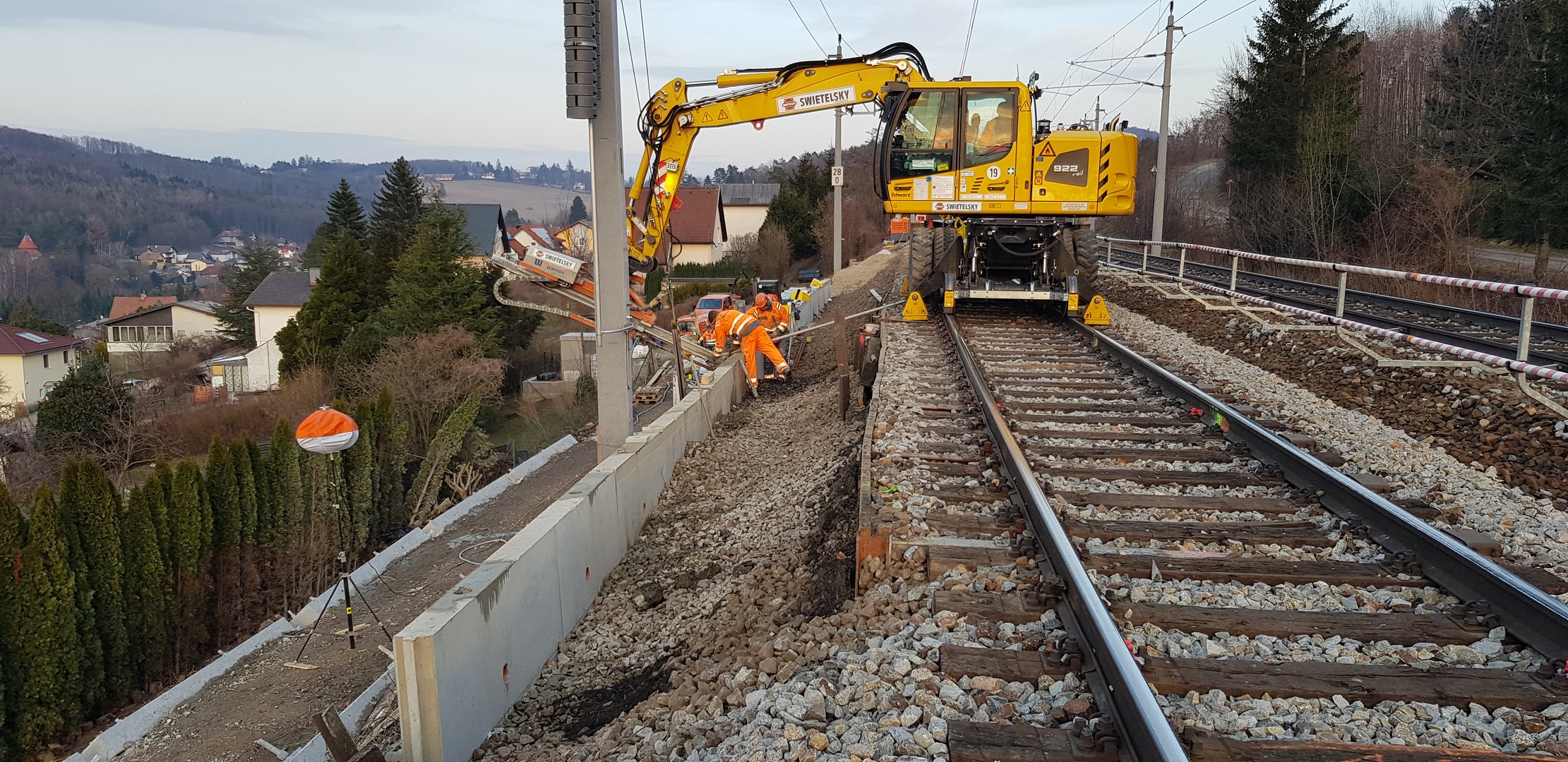 ÖBB Sofortmaßnahme Eichgraben - Civil engineering