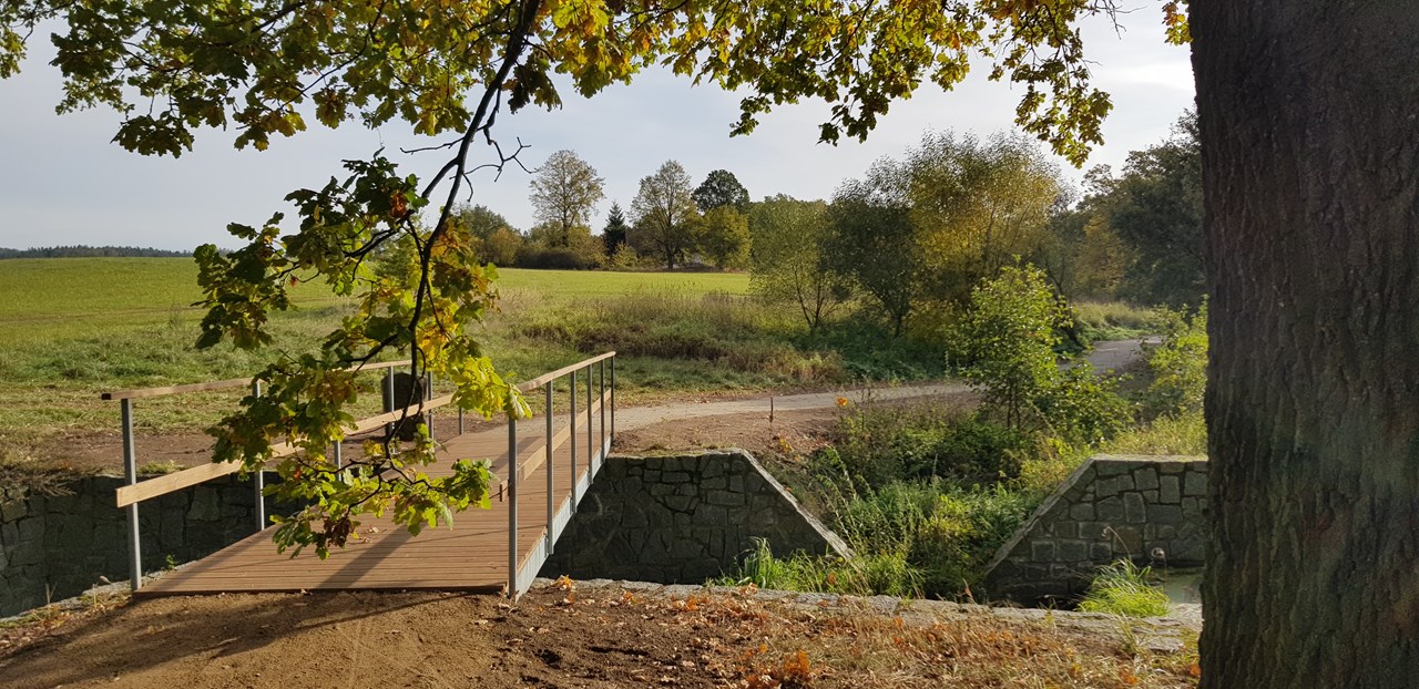 Smrkovice – vybudování pěšiny ke Klášterským rybníkům                               - Road and bridge construction Smrkovice – vybudování pěšiny ke Klášterským rybníkům                               - Road and bridge construction