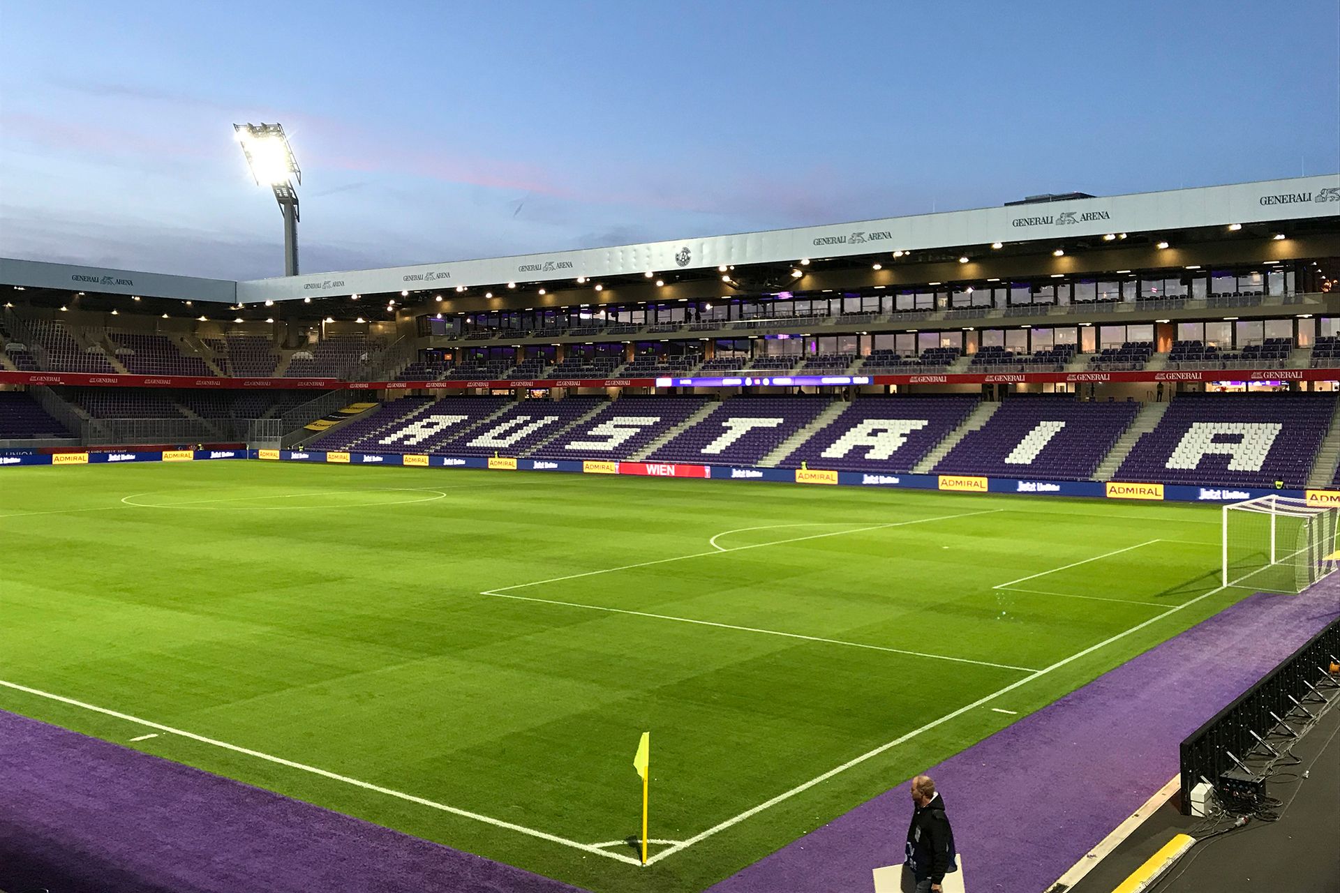 Generali Arena - Building construction