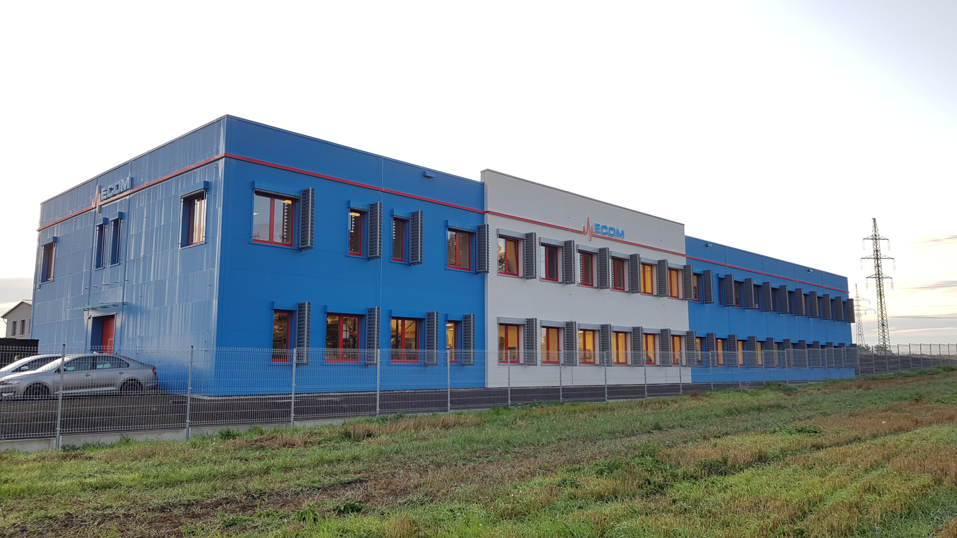 Chrášťany – sídlo společnosti Ecom - Building construction