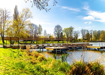 Revitalizace rybníku Stráž v Pelhřimově - CZ