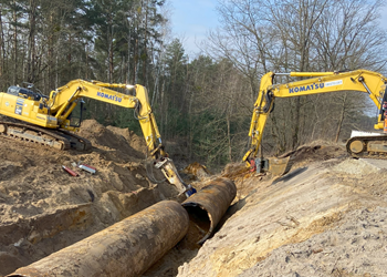Instandsetzung des Hochwasserschutzdeiches in Elsterheide - DE