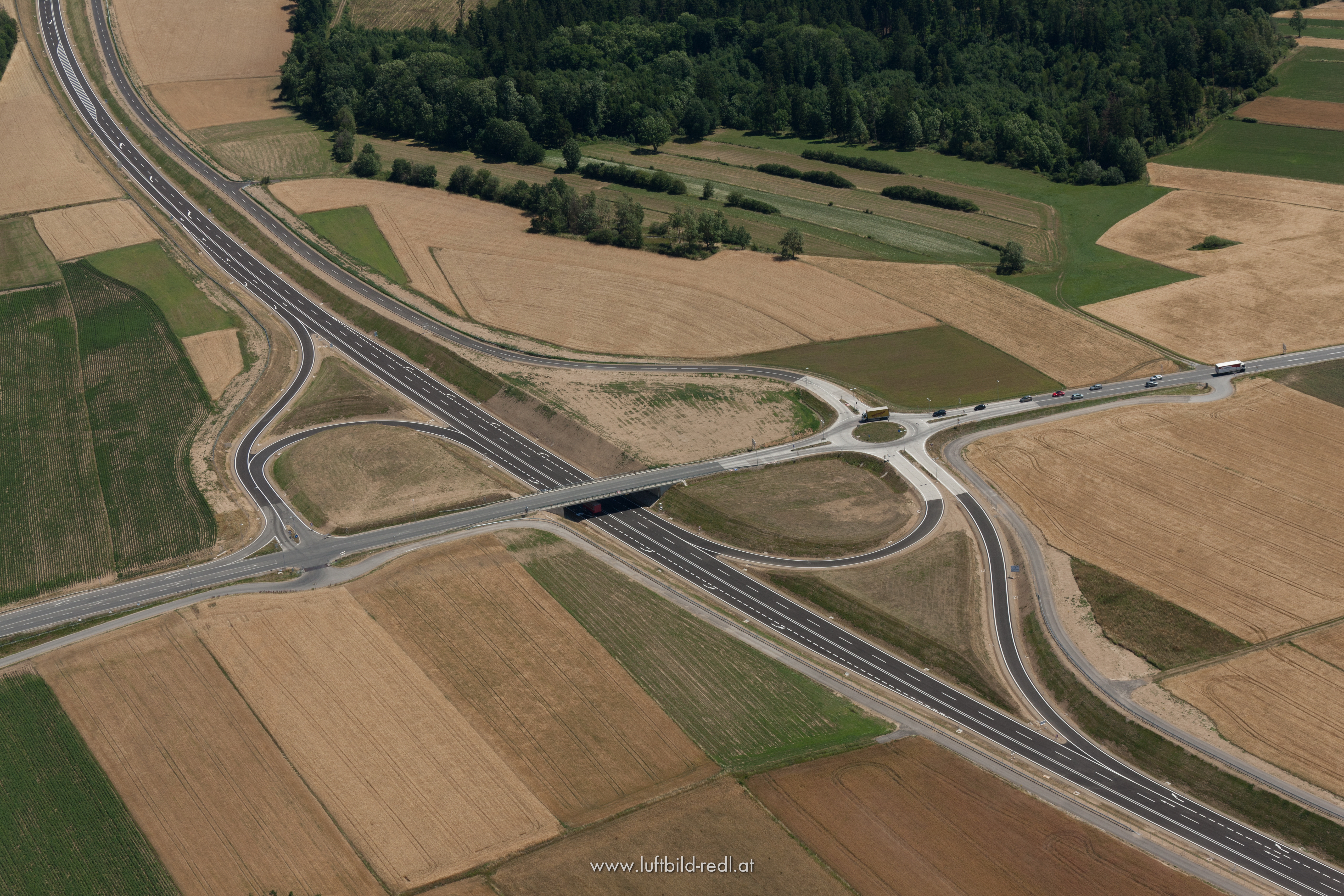 Umfahrung Zwettl - Road and bridge construction