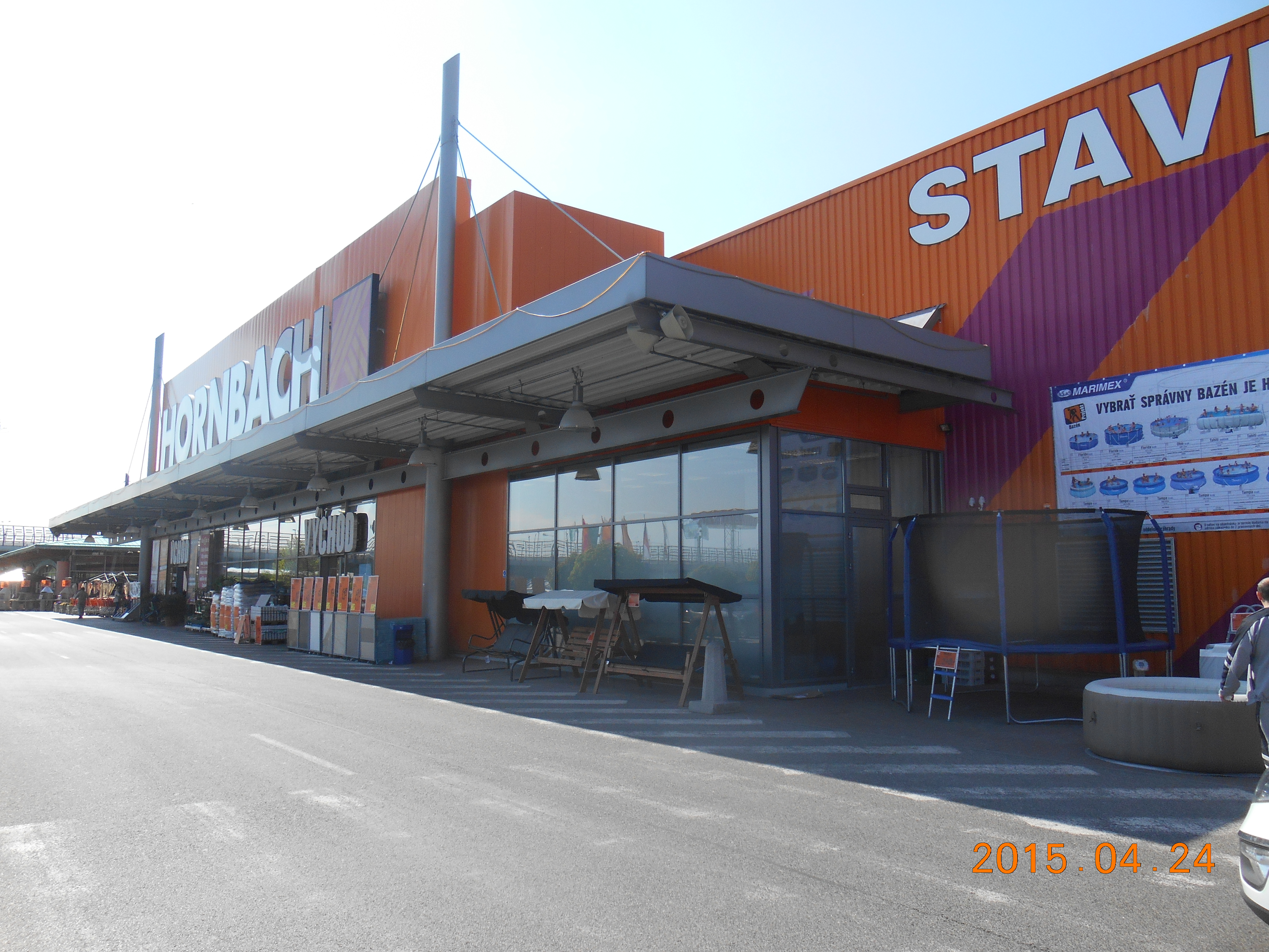 Hornbach Bratislava, Košice - prístavba pekární / obchodné centrá - Building construction