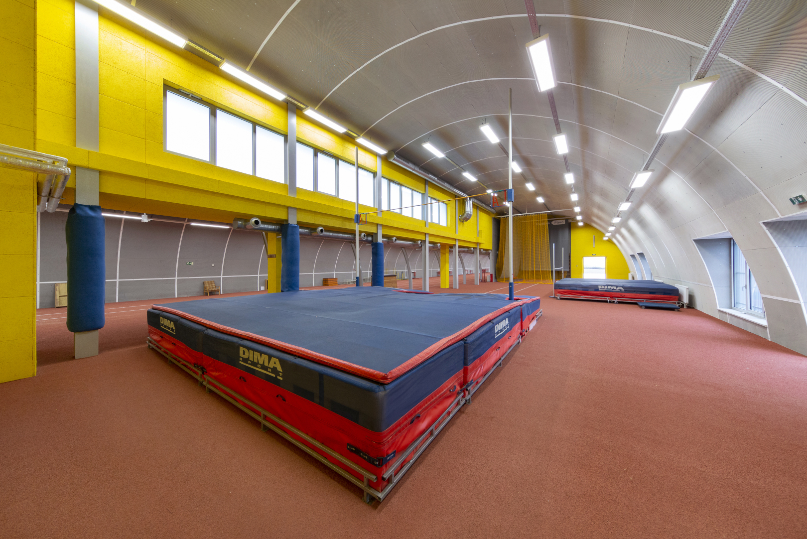 Plzeň, atletický stadion Skvrňany – rozšíření stávající rozcvičovny - Building construction