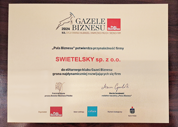 SWIETELSKY LUBLIN wśród najdynamiczniej rozwijających się firm ! - PL