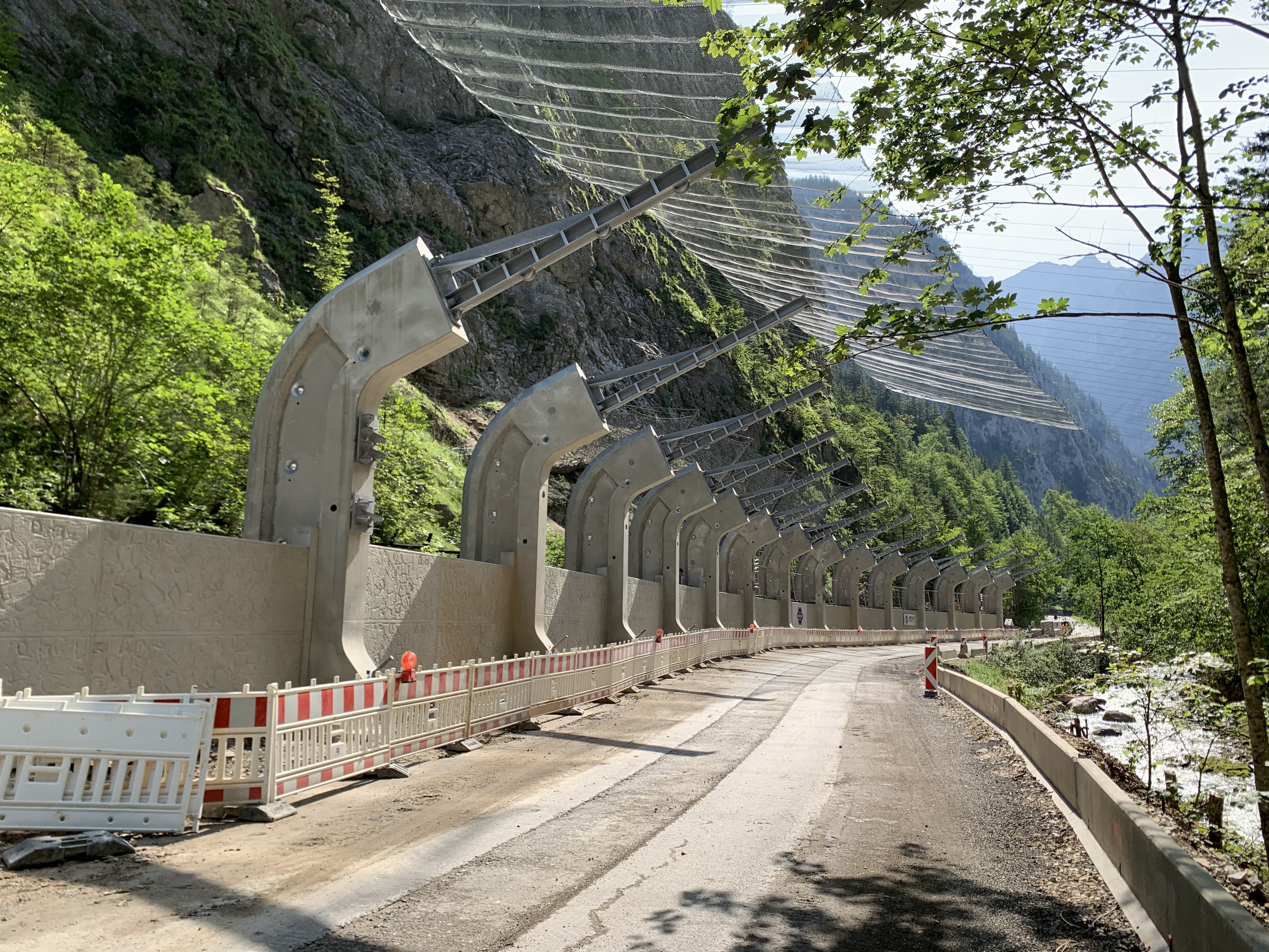 L127 Radmerstraße & Steinschlagschutz - Civil engineering