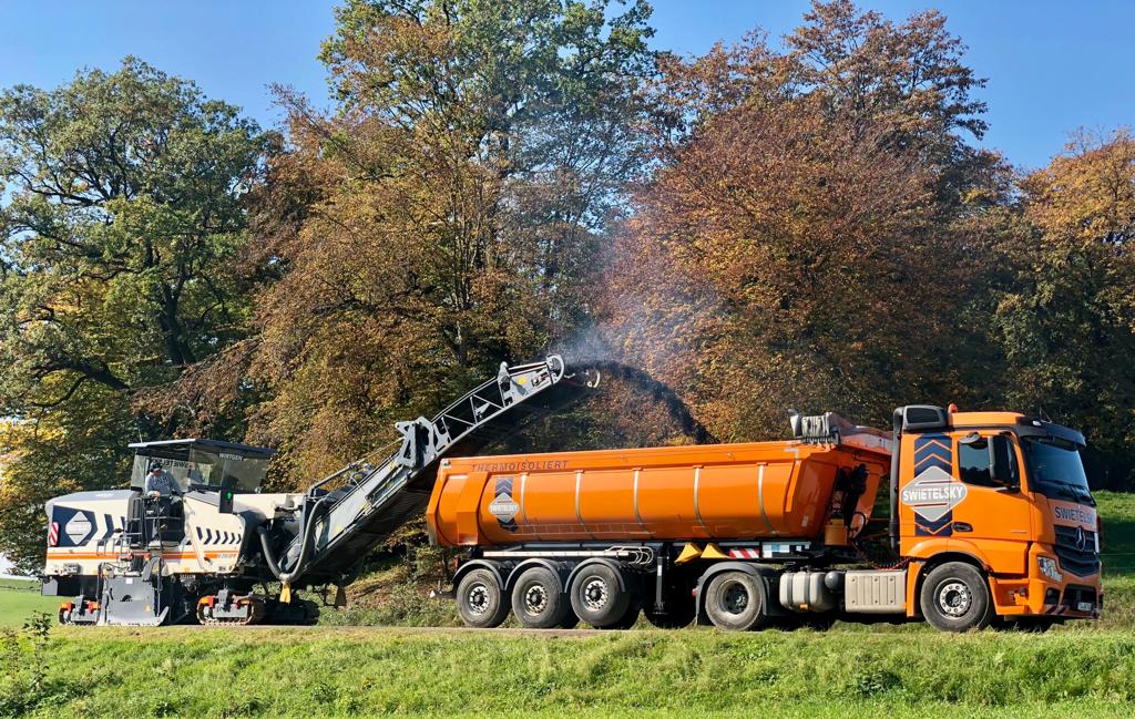 Sanierung ST2096 zwischen Laimgrub und Matzing  - Road and bridge construction