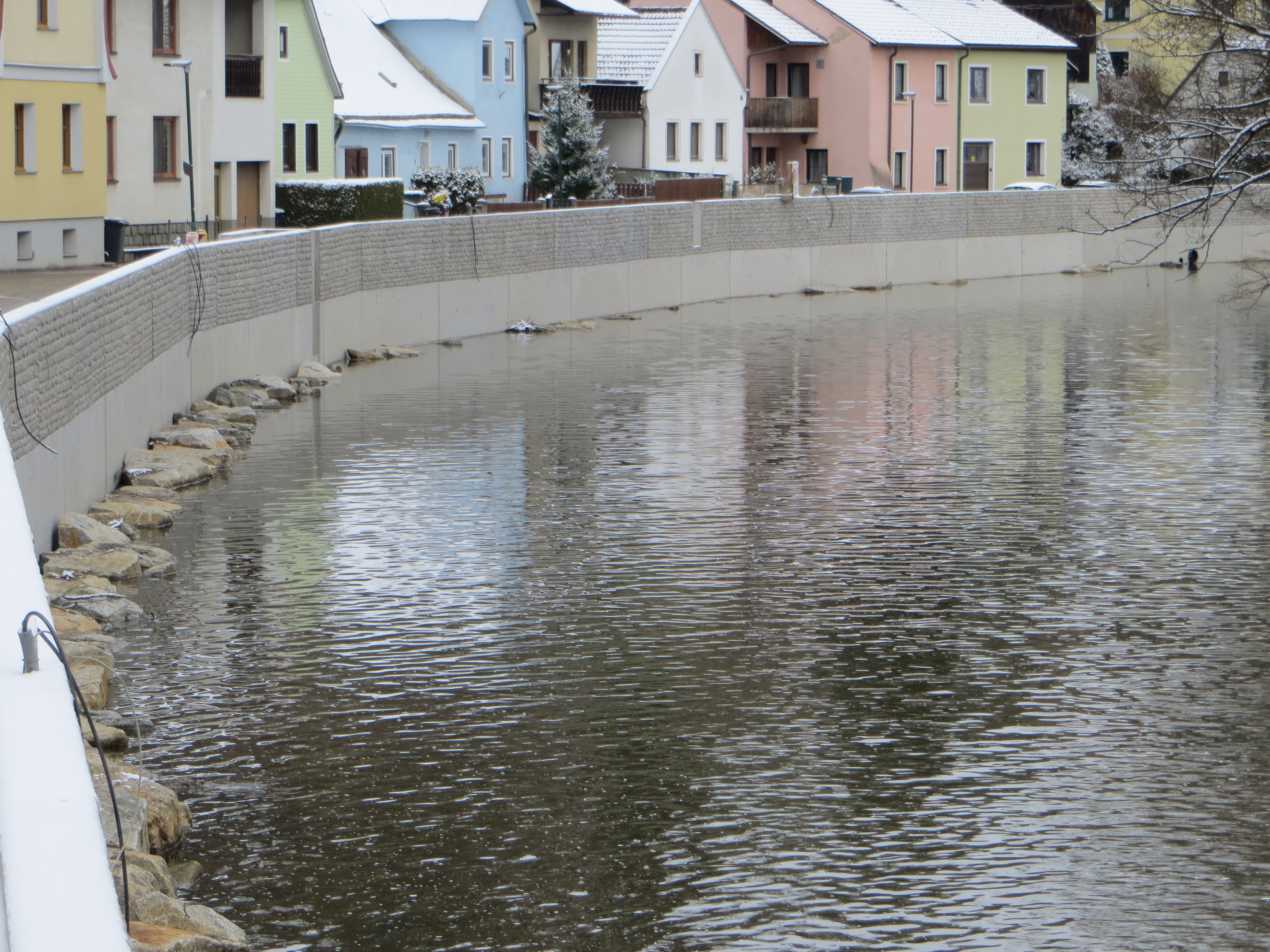 Hochwasserschutz Waidhofen an der Thaya - Civil engineering