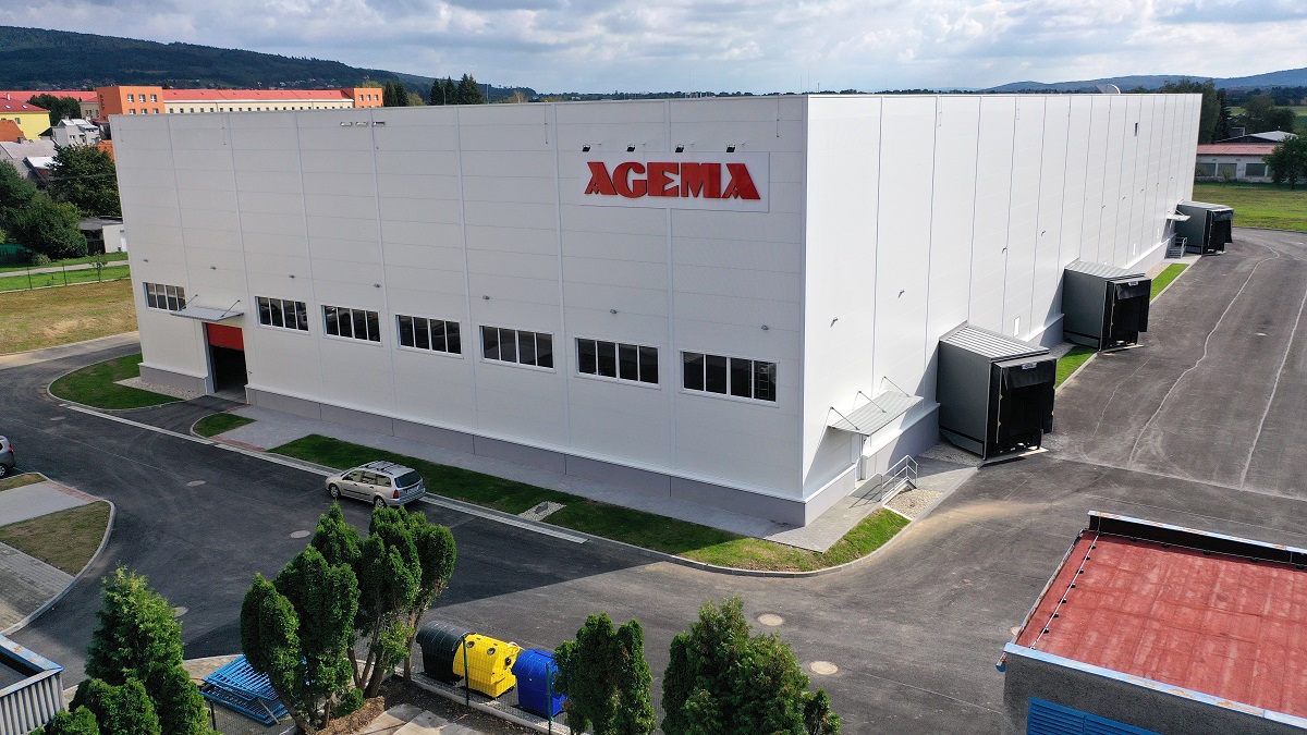 Holešov – novostavba výrobního areálu AGEMA EUROPE - Building construction