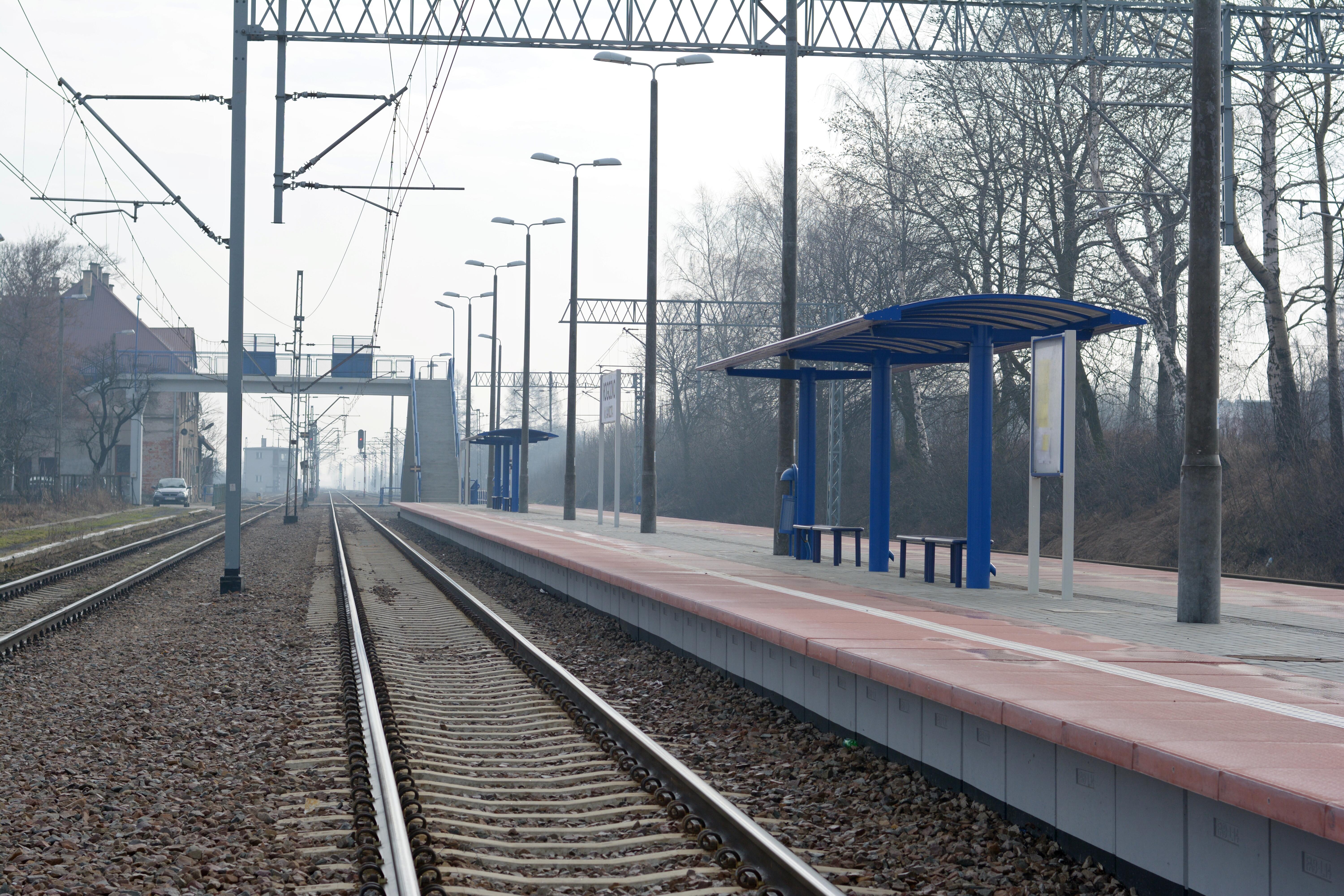 Linia nr 91 – stacja Strażów i Rogóżno oraz odcinek Munina – Radymno – Żurawica - Railway construction