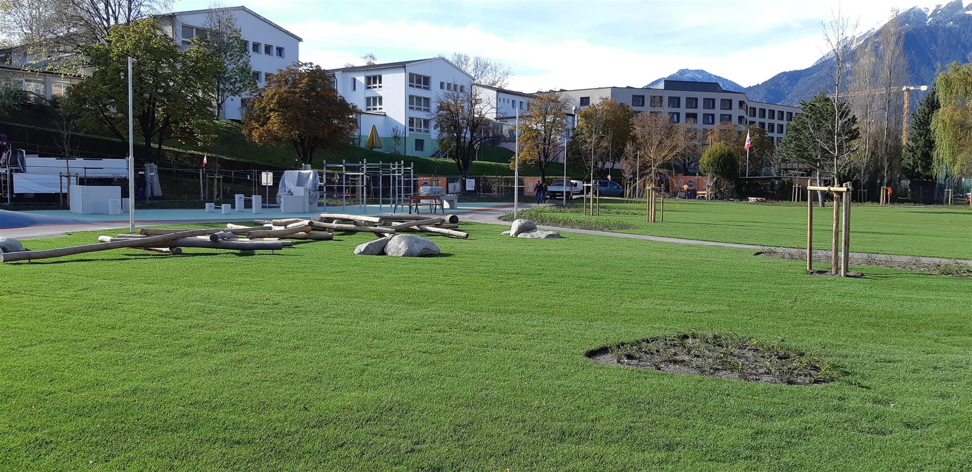 Park im Pradl Neugestaltung Grünzug - Specialty competency